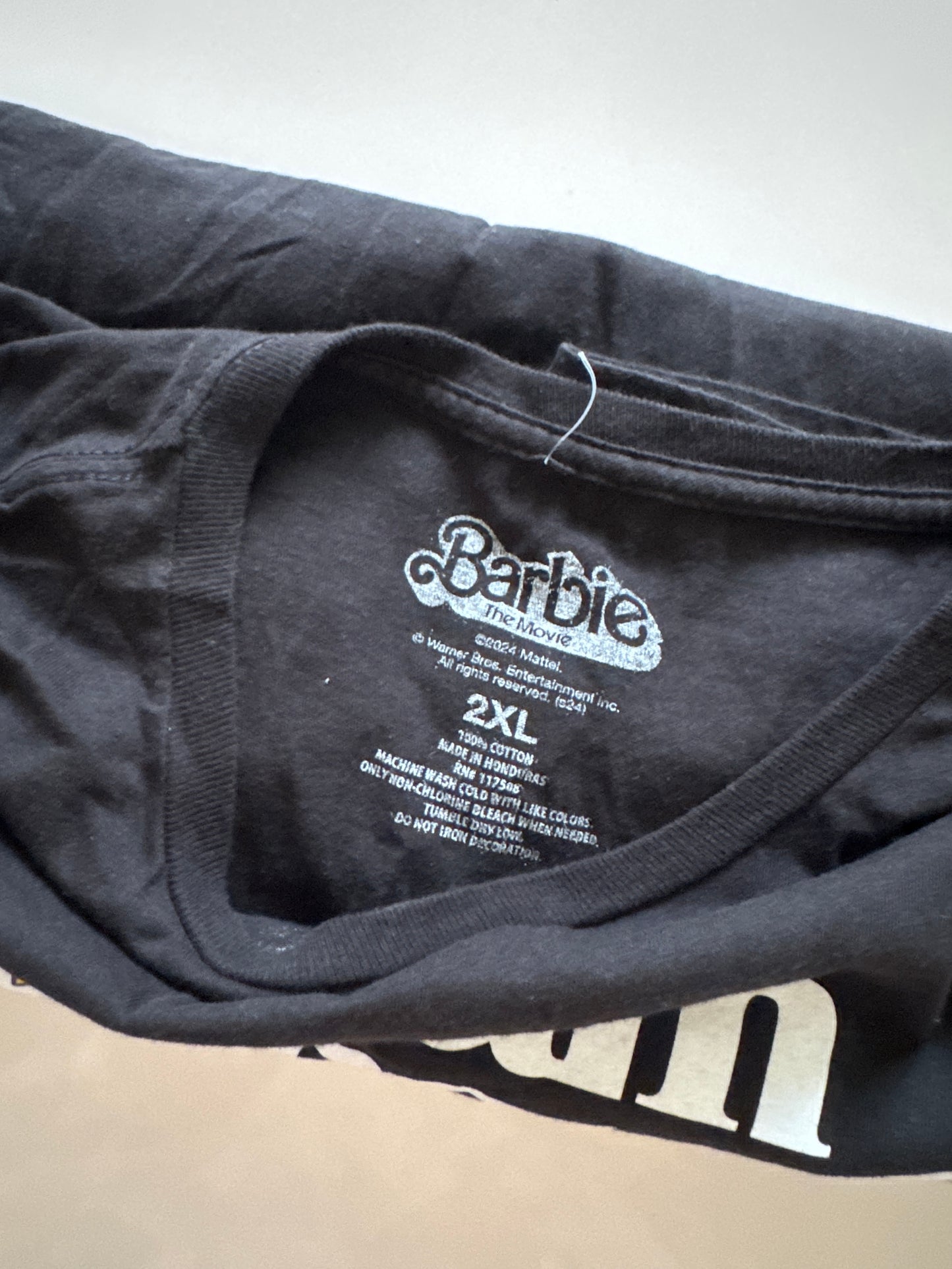 Playera negra Kenough, Talla 2XL, Hombre