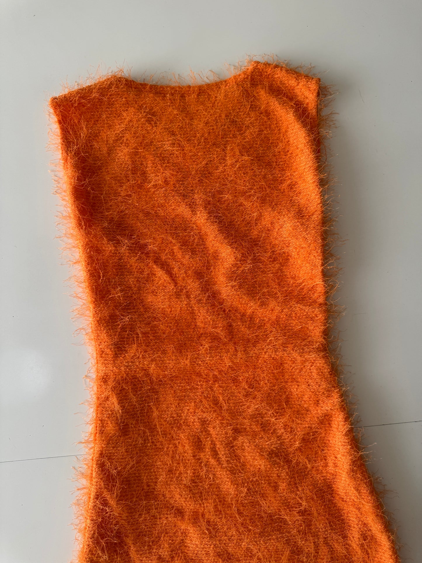 Vestido naranja, Talla S, Mujer