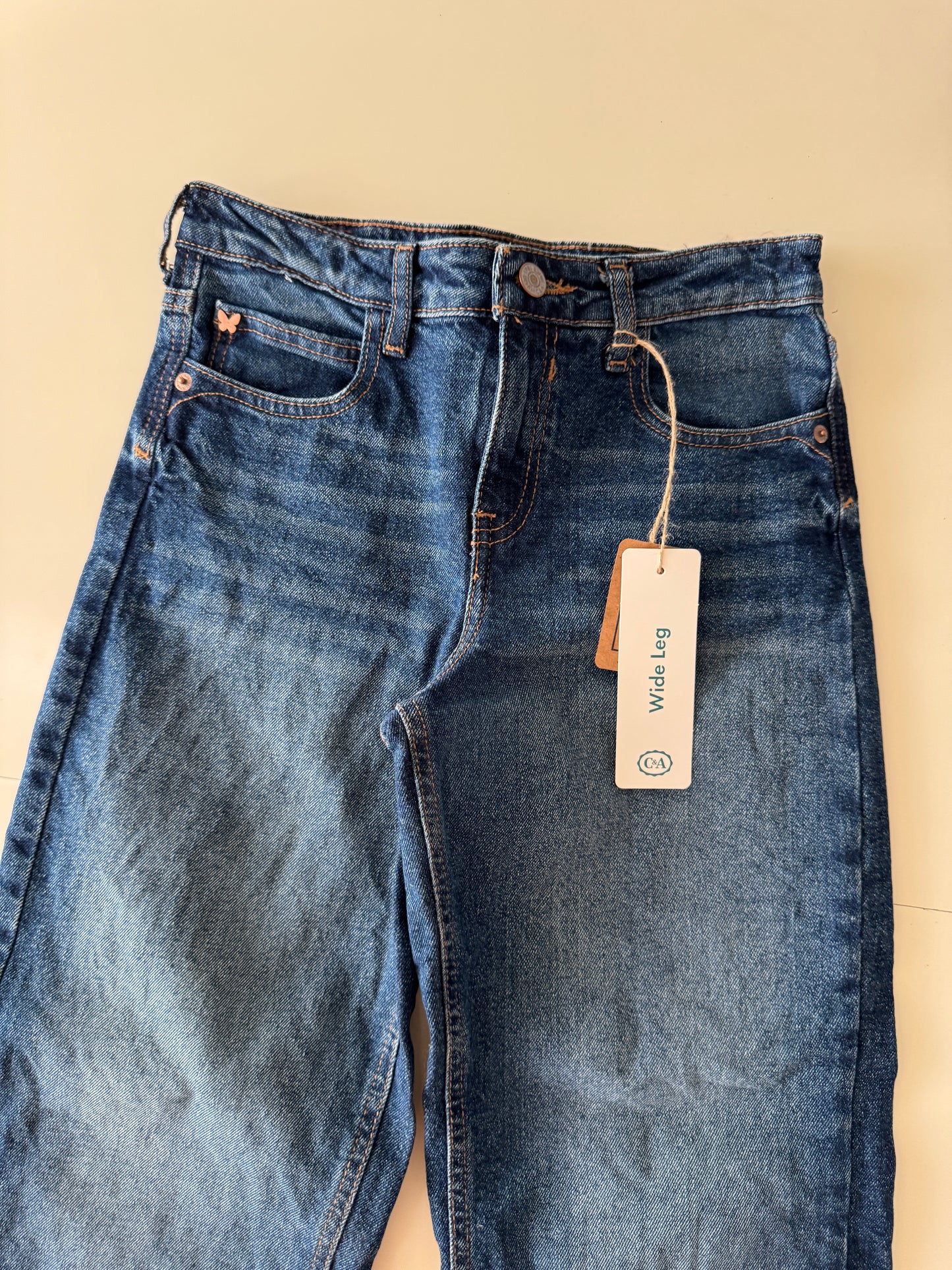 Jeans baggys azules, Talla 11-12 años, Niña, C&A