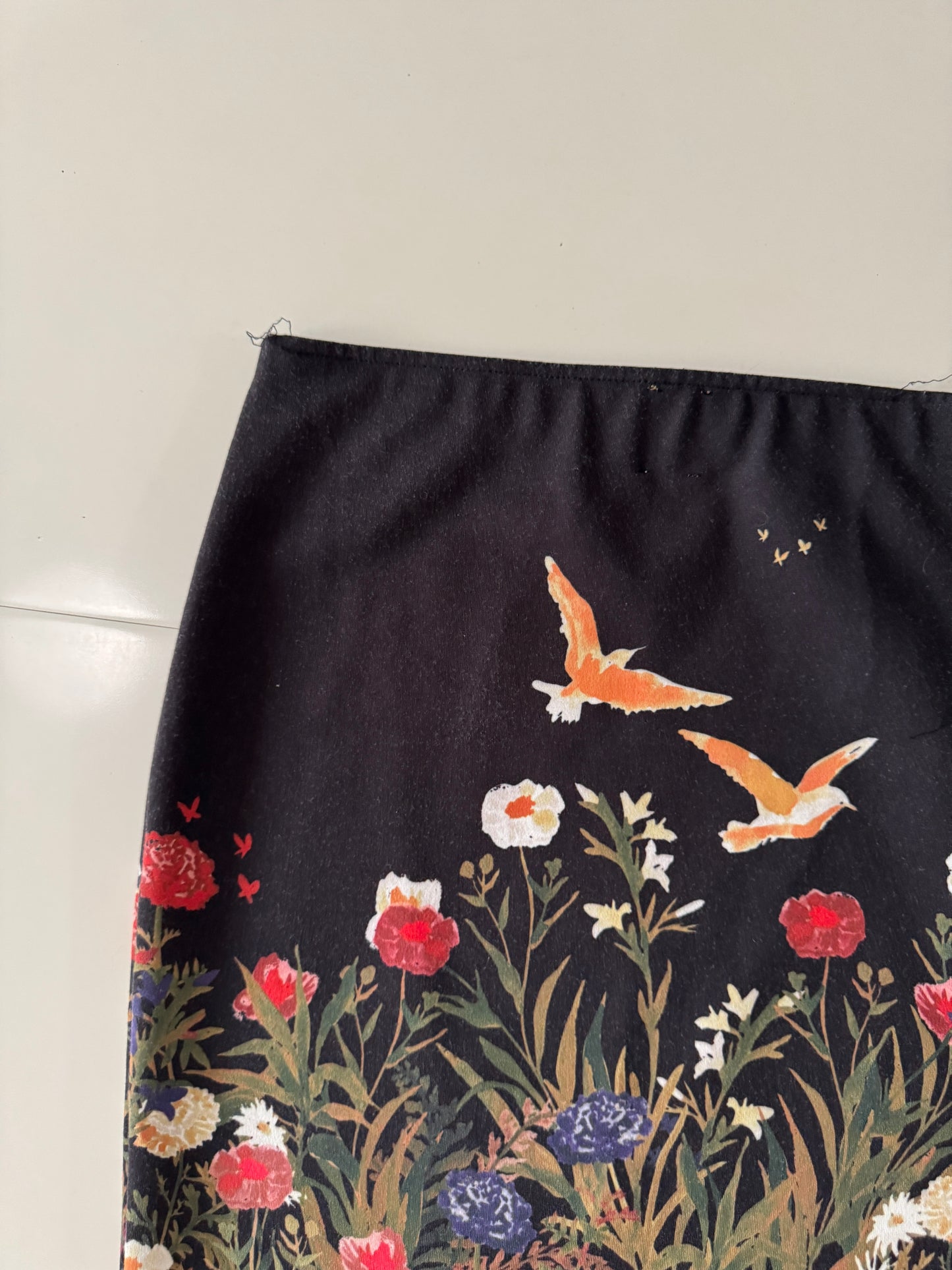 Falda de tubo estampada, Talla S, 26, Mujer, Zara Trafaluc