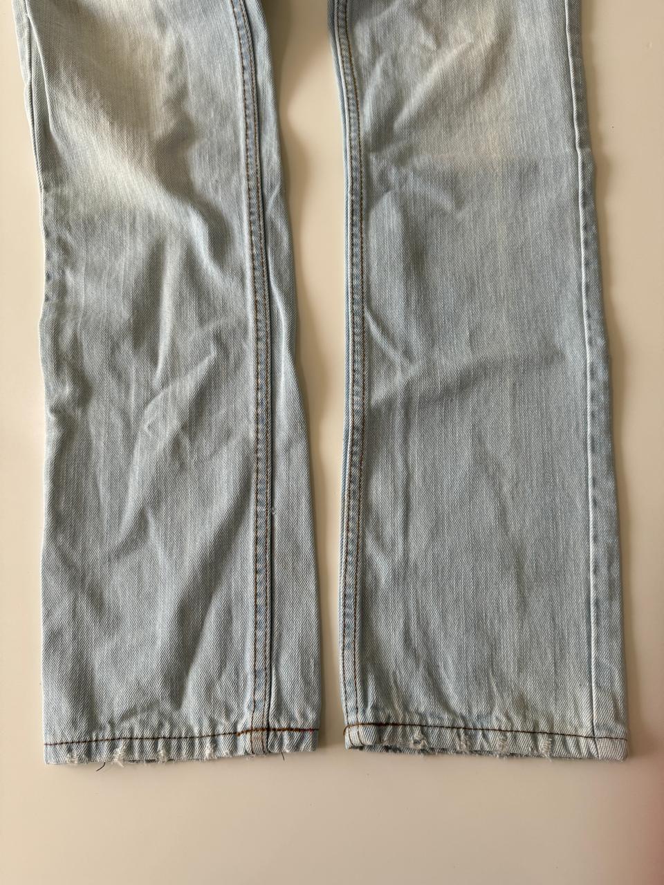 Jeans claros deslavados, Talla 30, Hombre