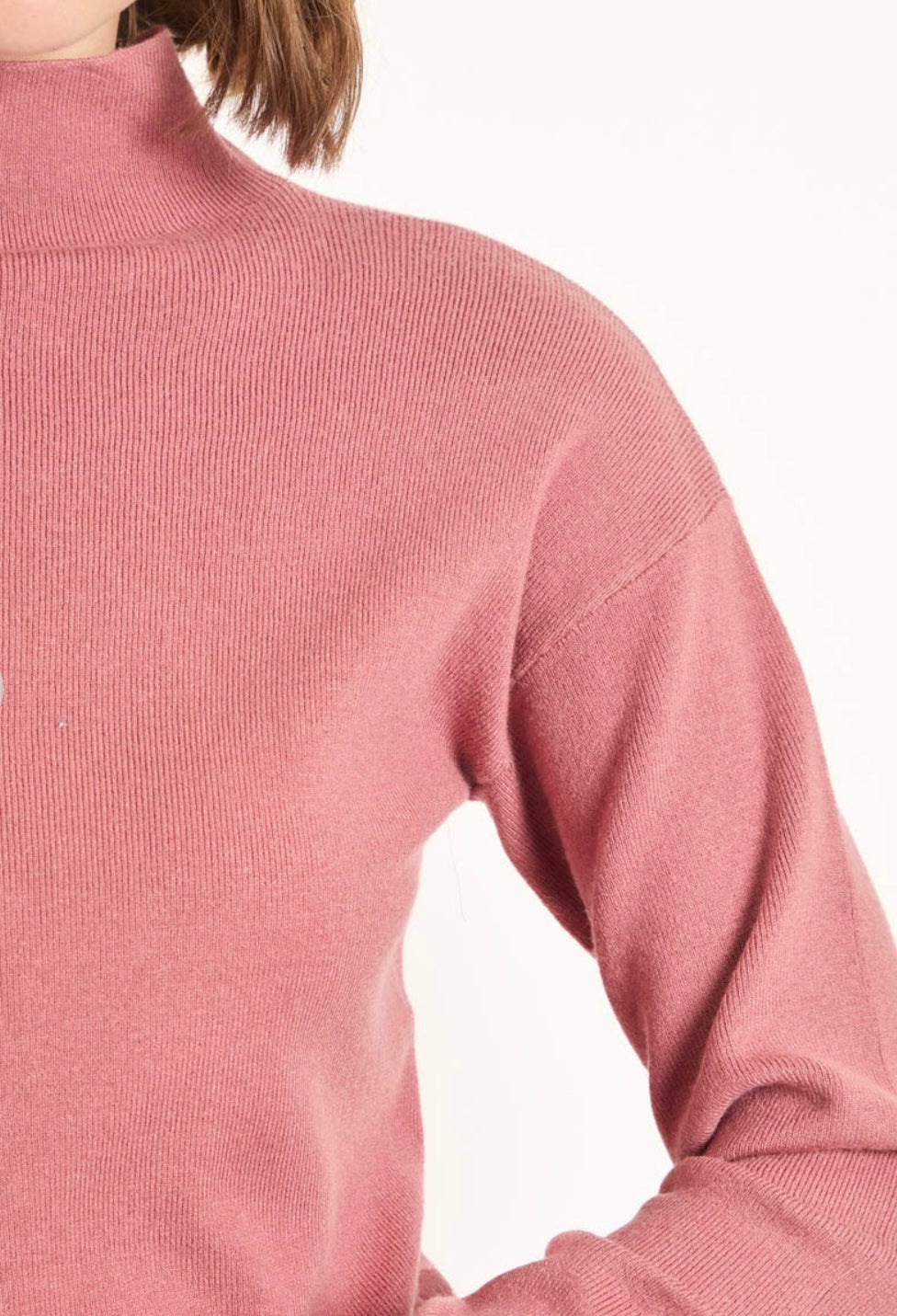 Sweater cuello alto, Talla S, Mujer, Contempo