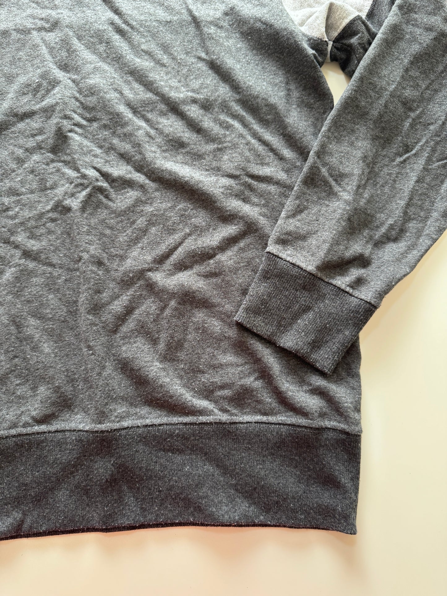 Sudadera gris con franja, Talla S, Hombre, Andre Badi
