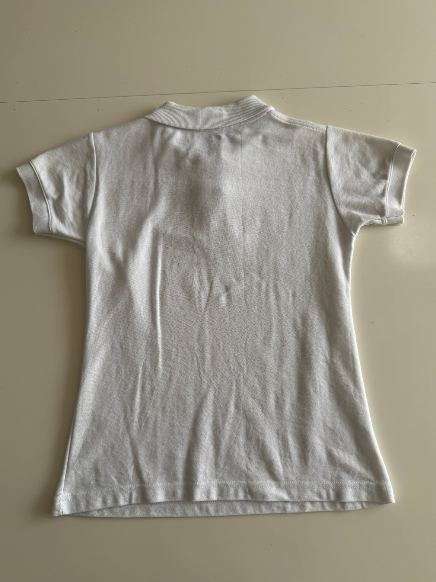 Polo blanca basica, Mujer, Talla S, Dp Maxima