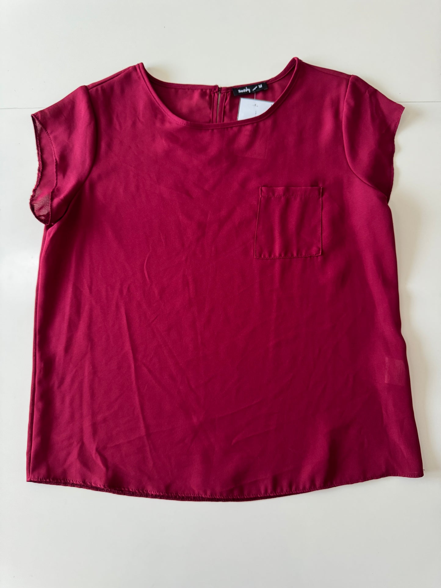 Blusa guinda, Talla M, Mujer, Redsky