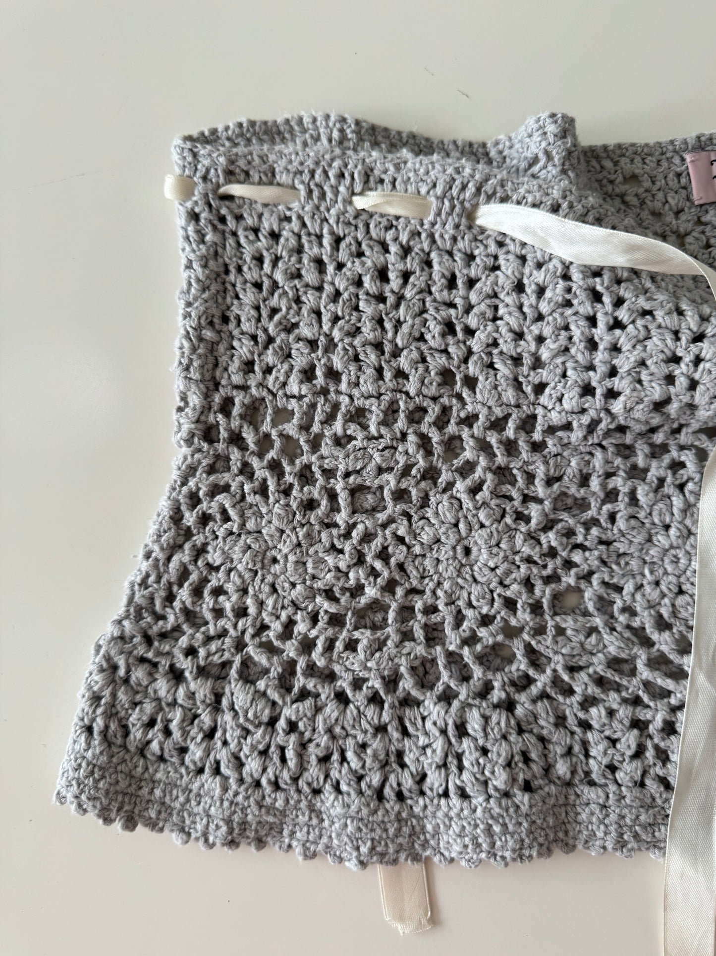 Shorts de crochet grises, Talla S, Mujer, Juicy Couture