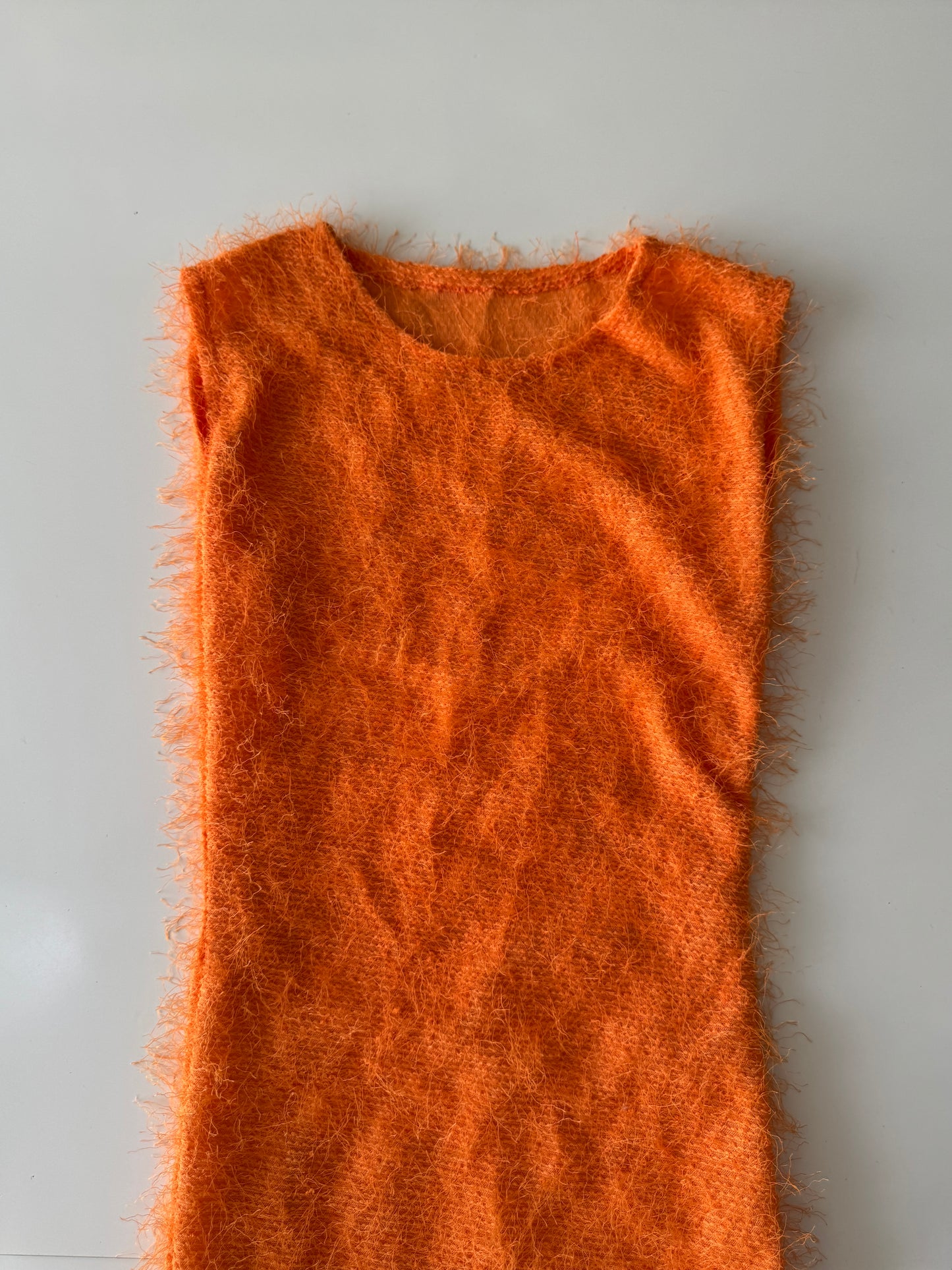 Vestido naranja, Talla S, Mujer