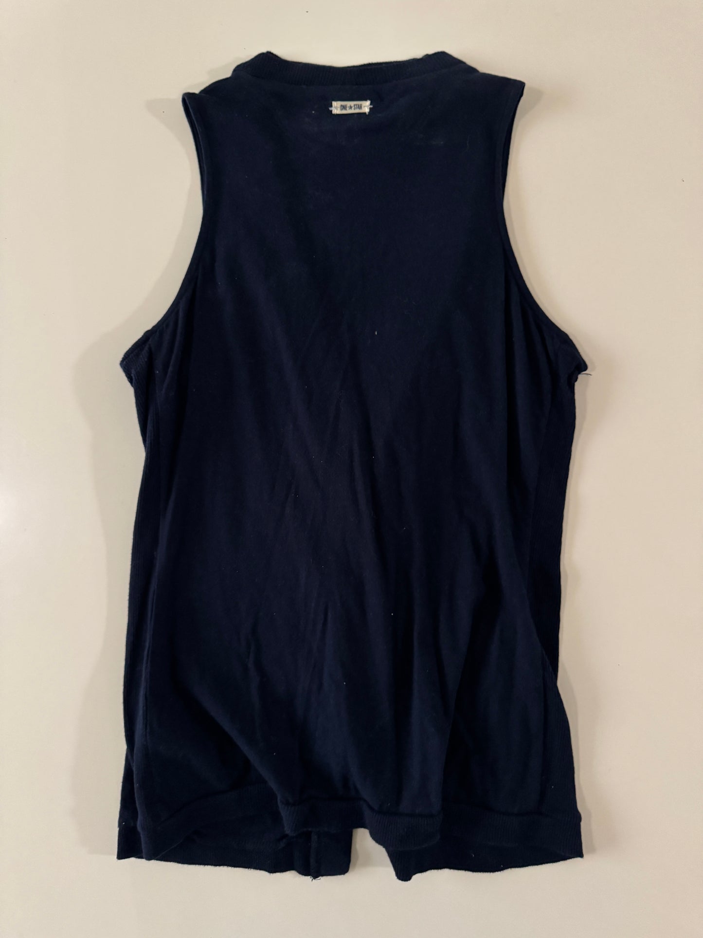 Chaleco azul marino, Mujer, Talla Xs, One Star