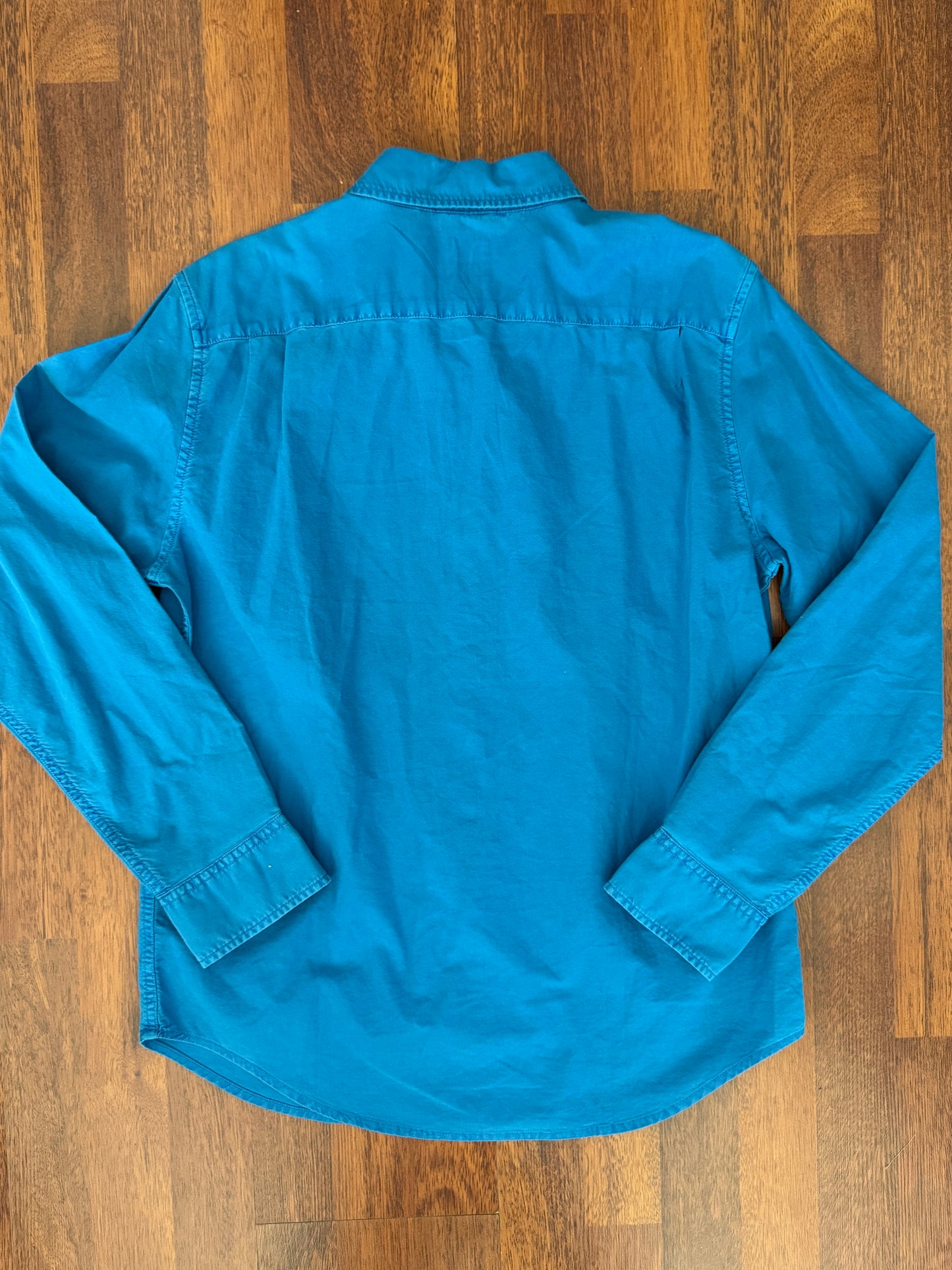 Camisa color turquesa, 1 bolsillo, Talla M, standard fit, Mujer, Levi’s