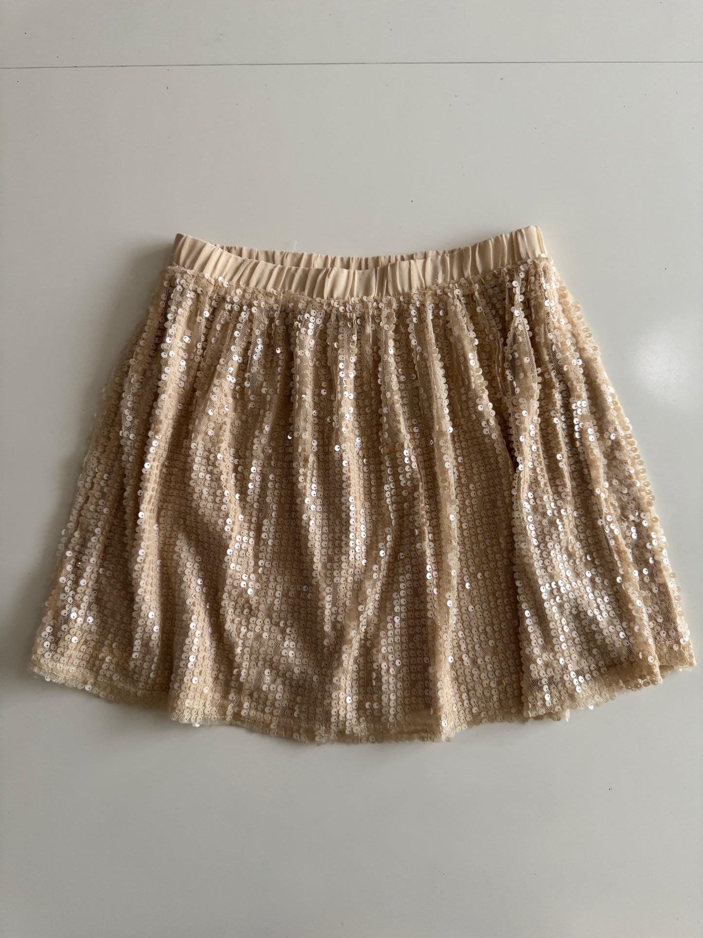 Falda corta de lentejuelas, Talla S, Mujer, Forever 21