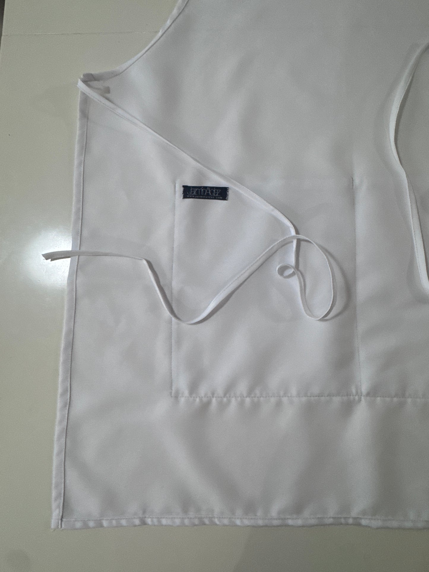 Mandil blanco grande, Unisex