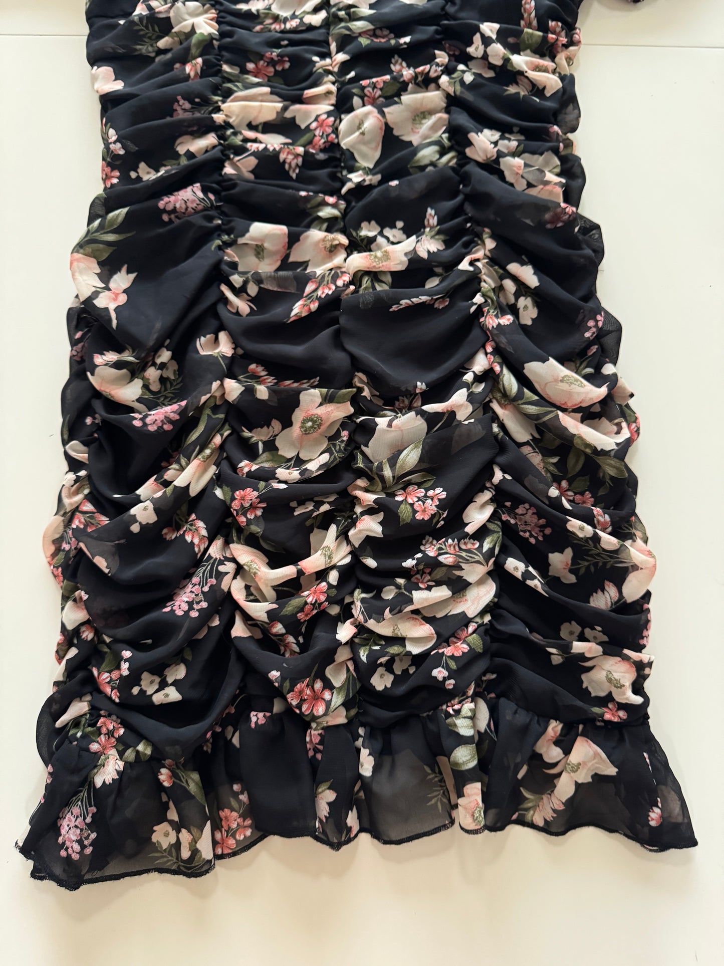 Vestido estampado flores, Talla M, Mujer, Lavoro