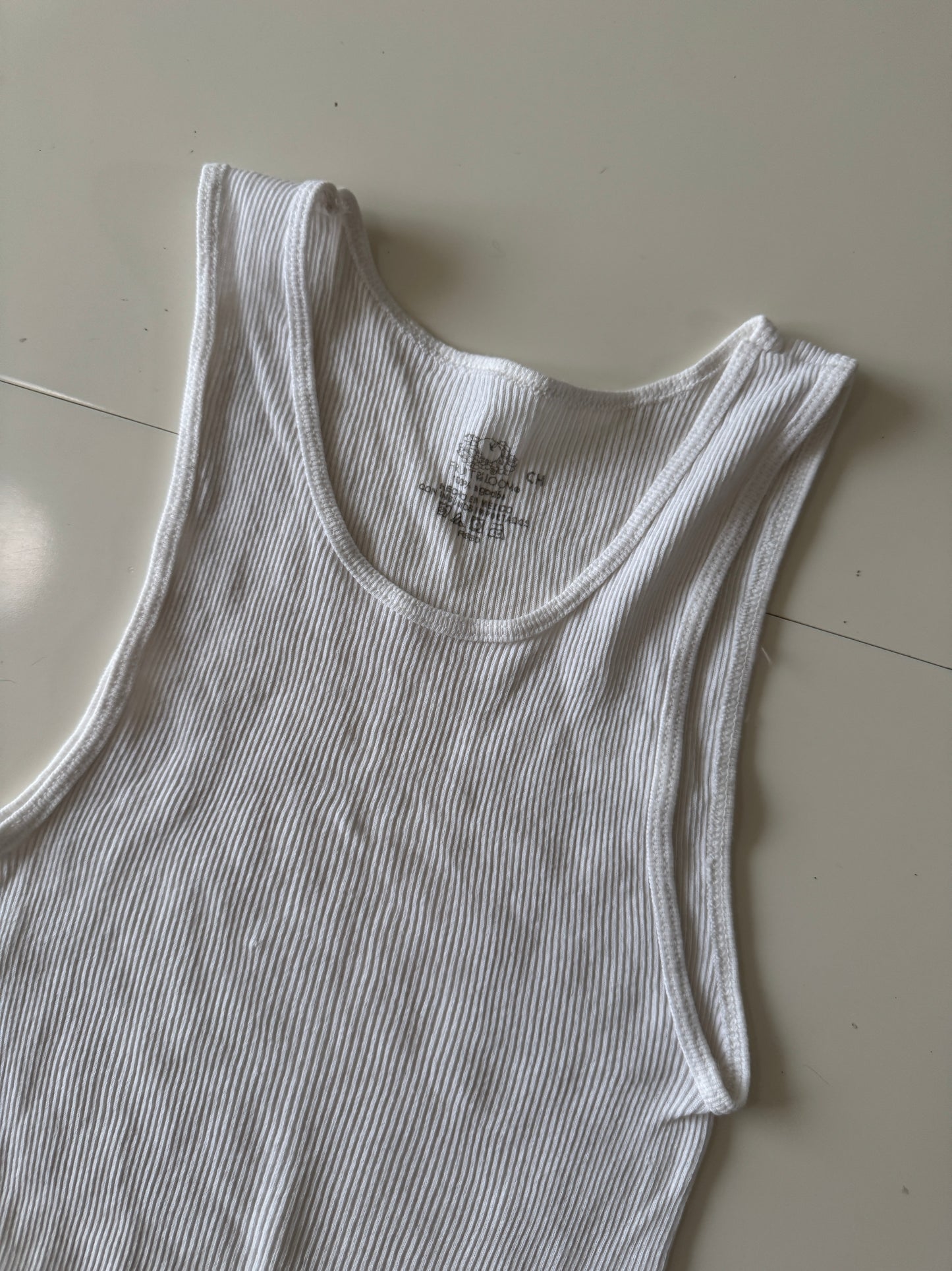 Playera interior blanca, Talla S, Hombre, Fruit of the Loom