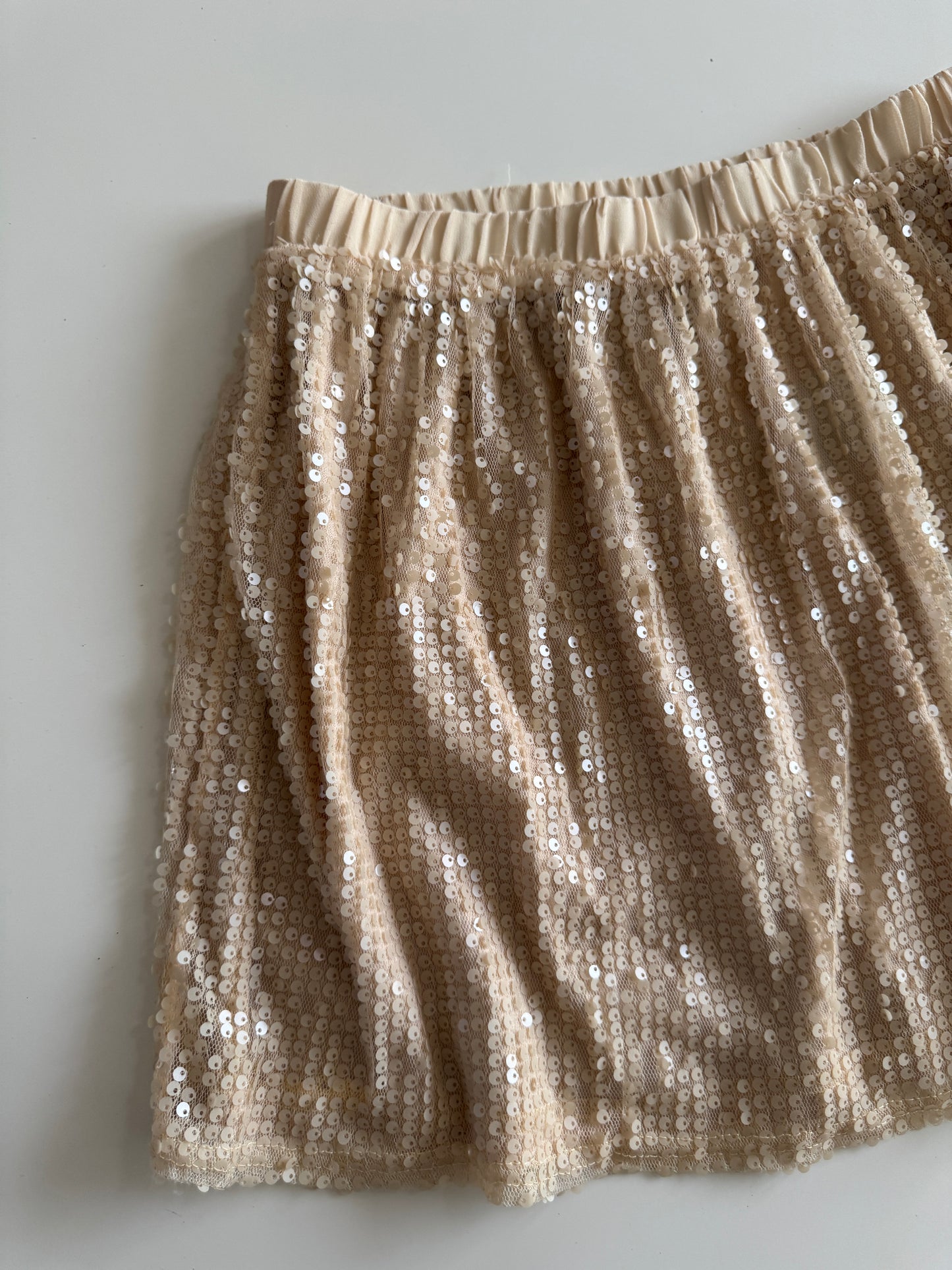 Falda corta de lentejuelas, Talla S, Mujer, Forever 21