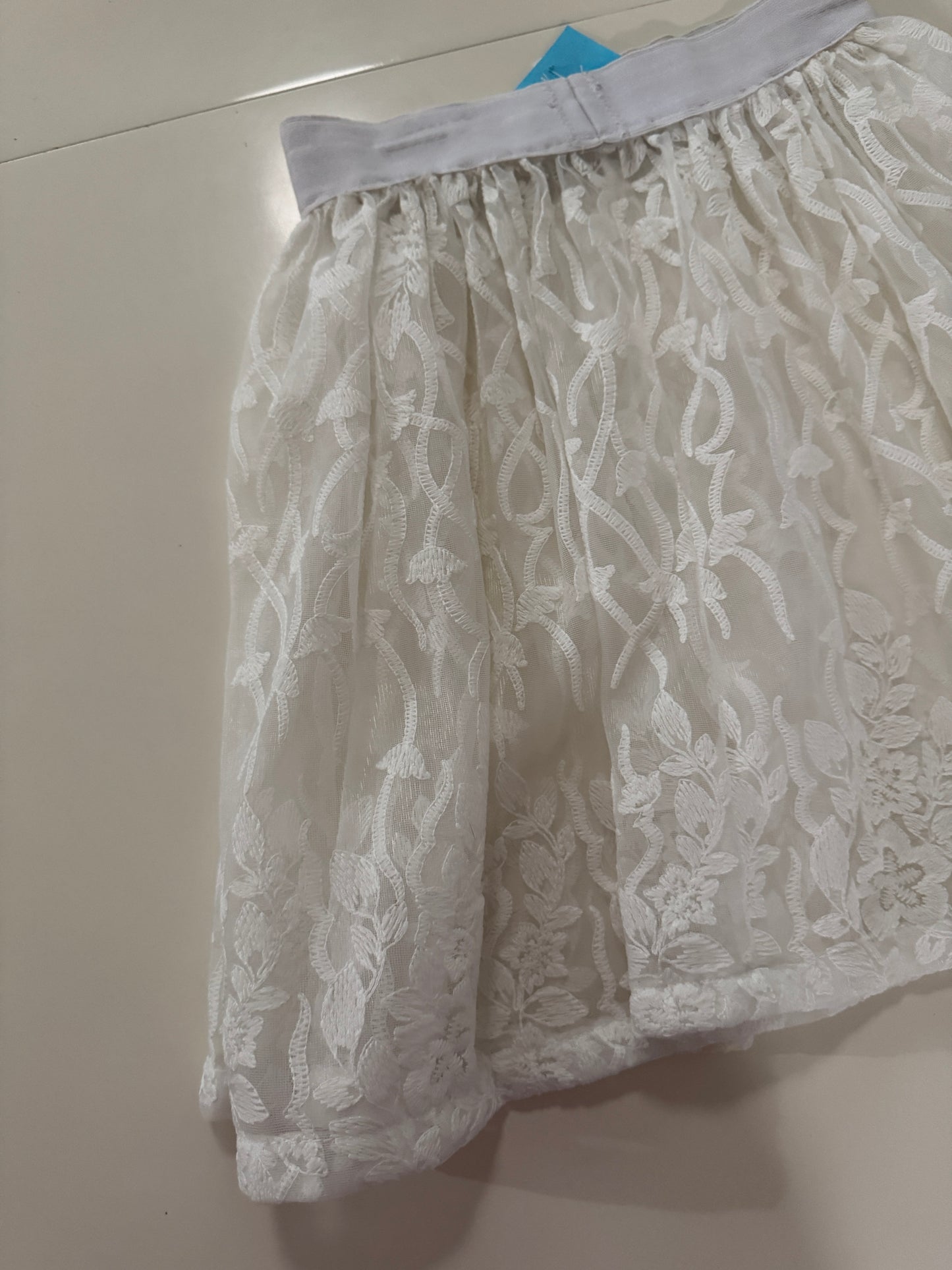 Falda de encaje, Talla Xs, Mujer