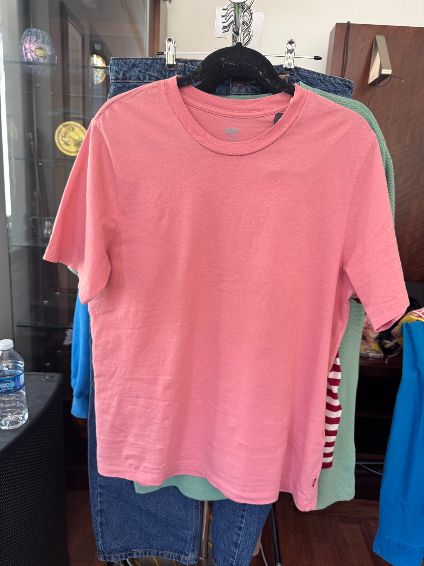 Playera rosa oversized, Talla S, Mujer, Levi’s