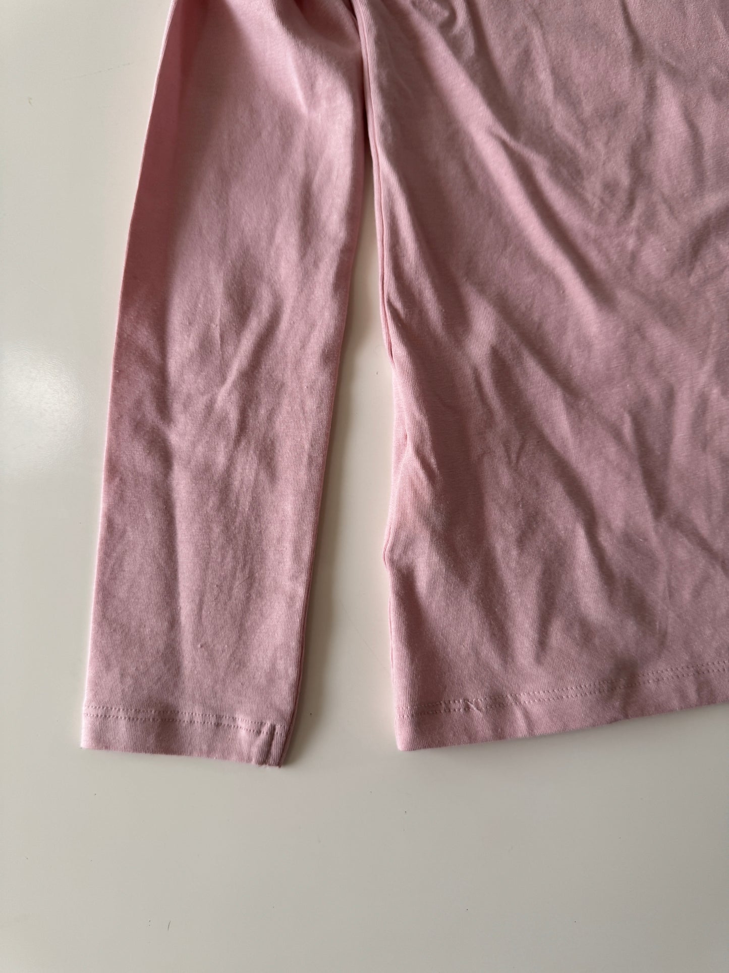 Playera manga larga rosa, Talla 8 a 10 años, Niña, H&M