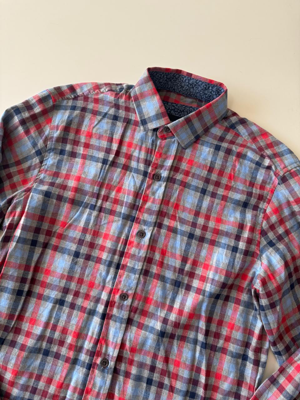 Camisa de franela ligera, Talla S, Hombre