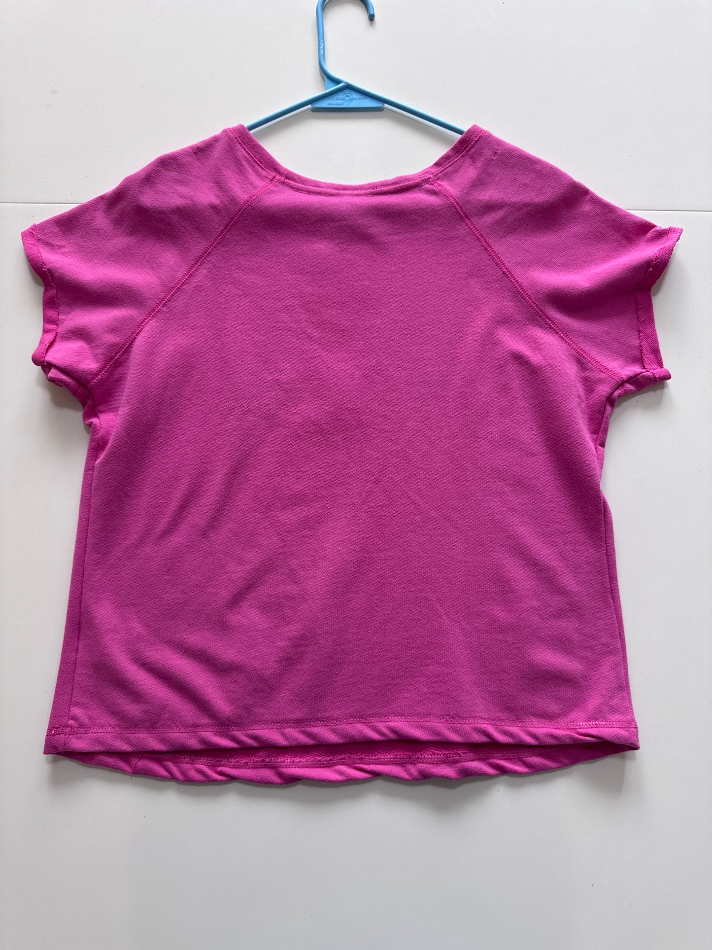 Playera rosa Fouette, Talla S Oversized, LWWD, Mujer