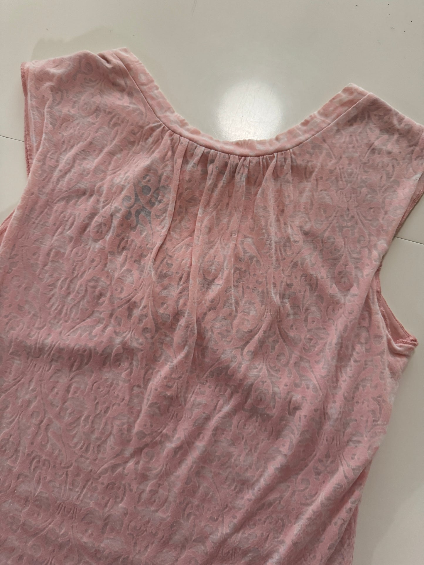 Playera traslúcida, Talla L, Mujer, Axcess