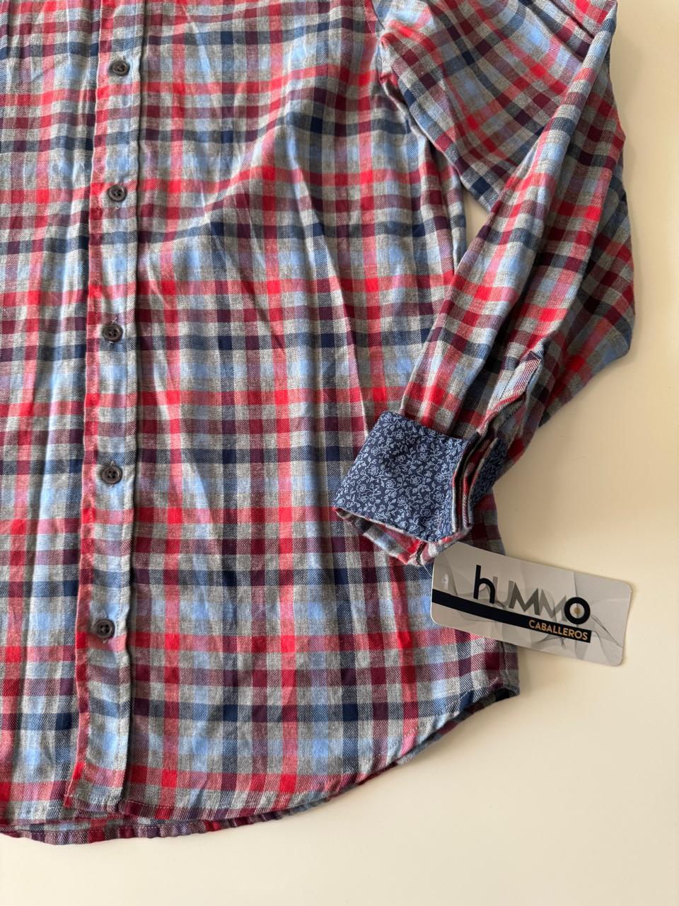 Camisa de franela ligera, Talla S, Hombre