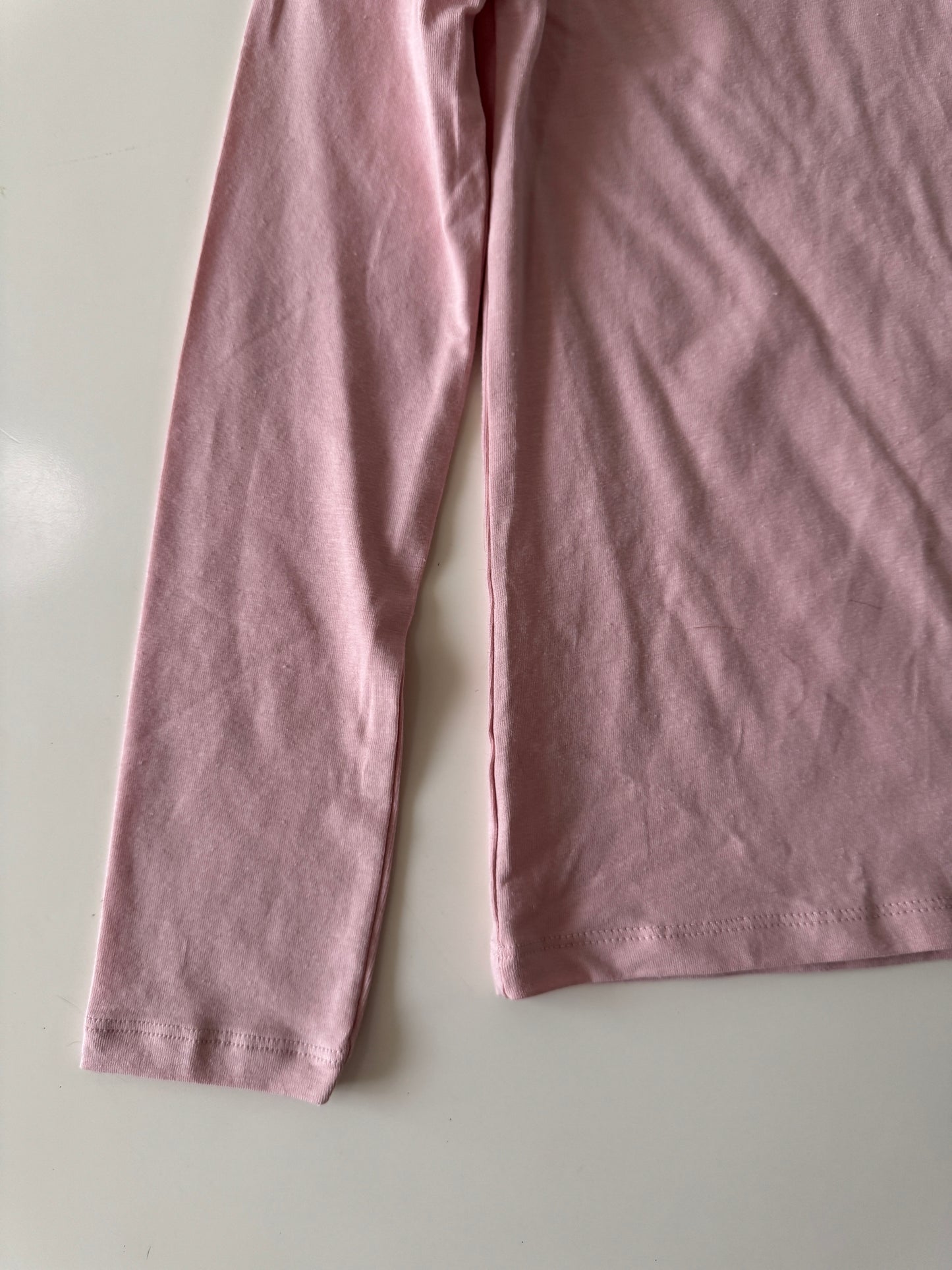Playera manga larga rosa, Talla 8 a 10 años, Niña, H&M