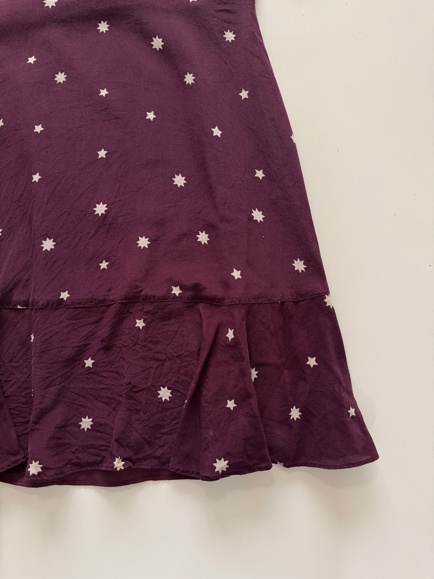 Vestido estampado de estrellas, Talla 2,M, Mujer, MadeEwell