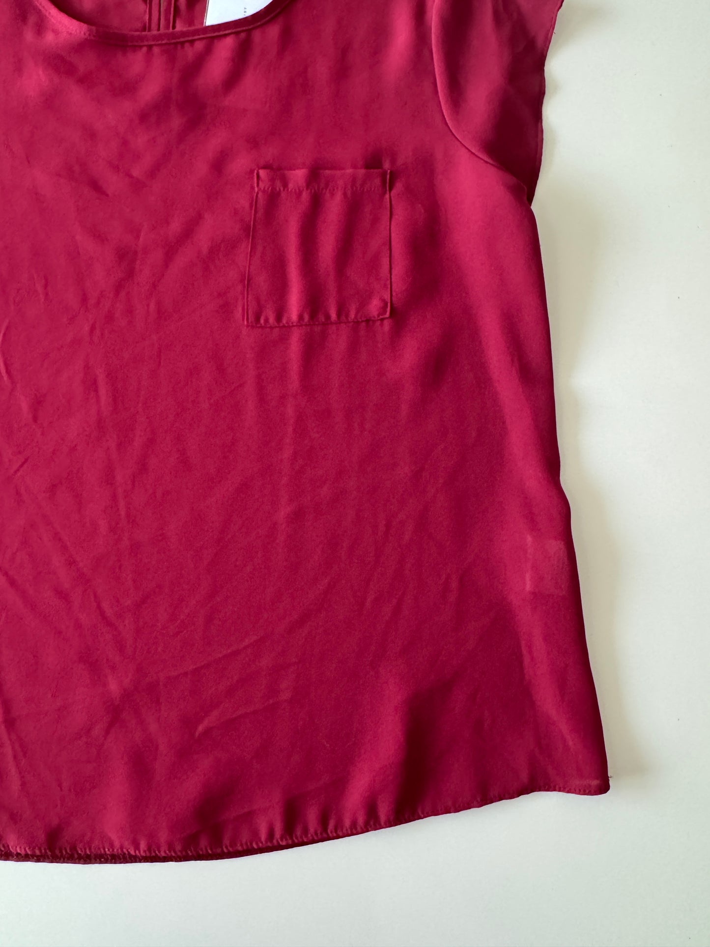 Blusa guinda, Talla M, Mujer, Redsky