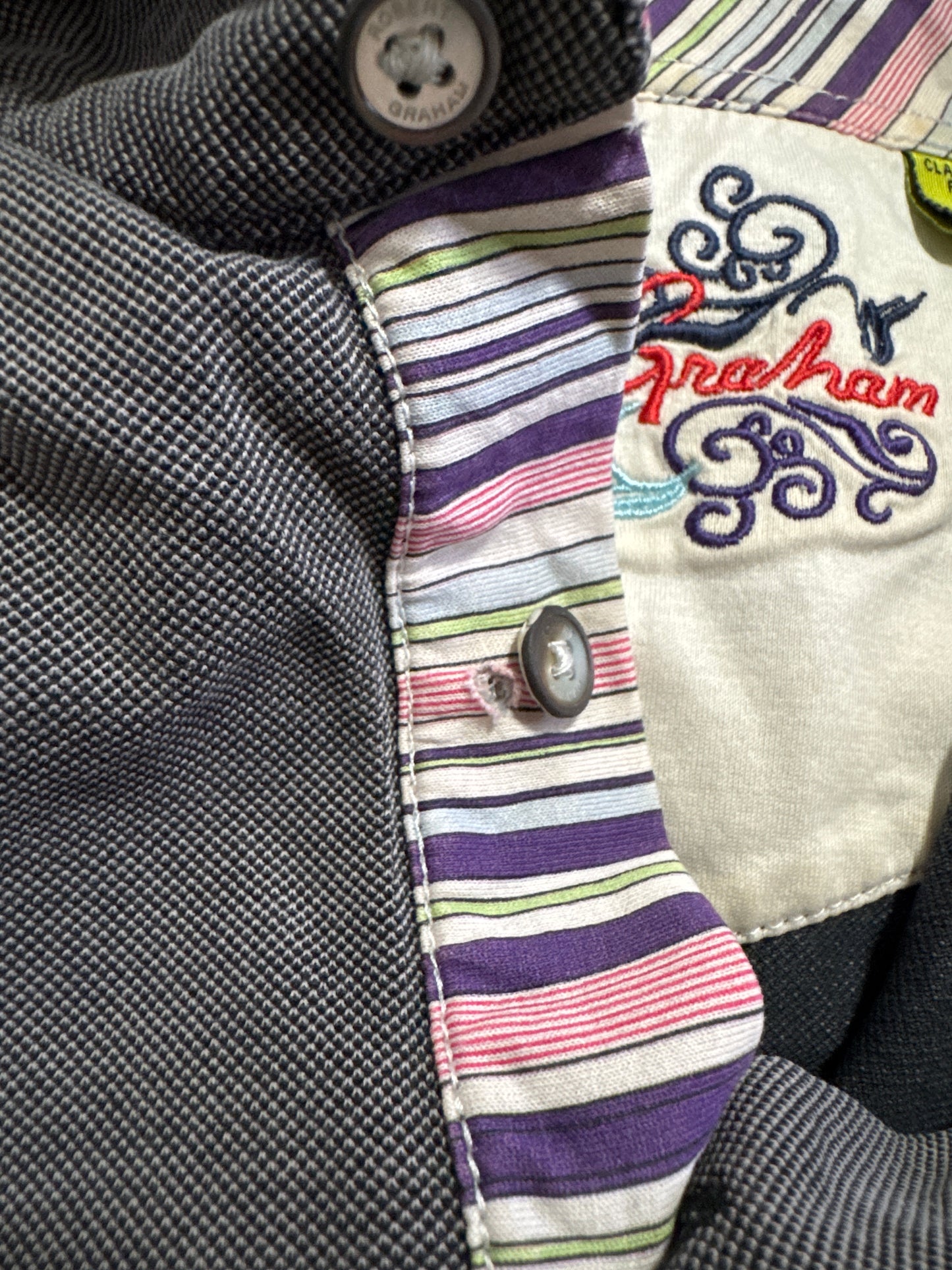 Polo gris, Talla S, Hombre