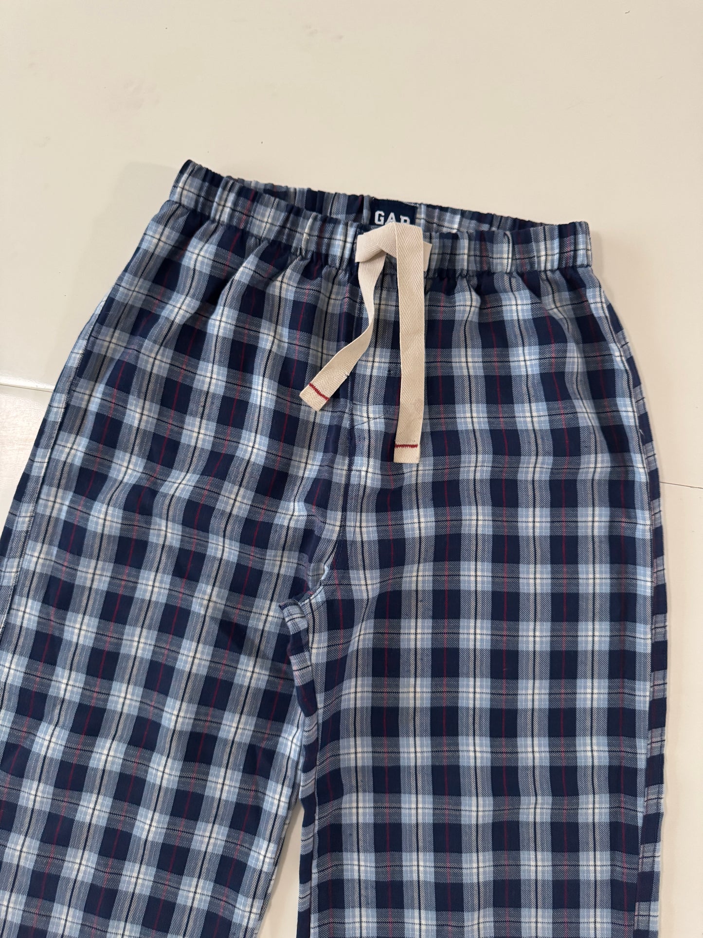 Pantalones de pijama de cuadros, Talla 6 años, Gap, Niño