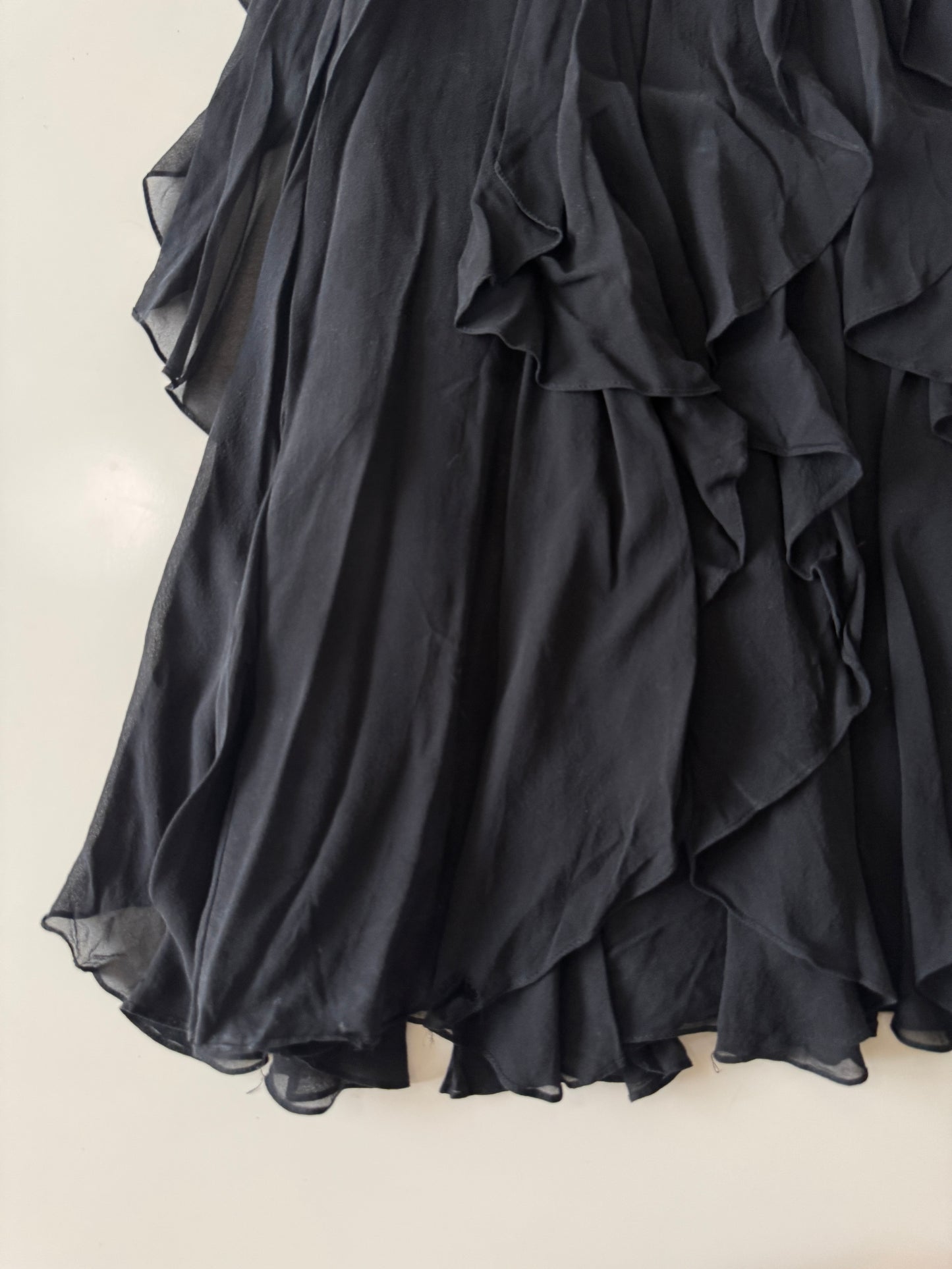 Vestido de fiesta negro, Talla 0, Xs, Mujer, BCBG Max Azria