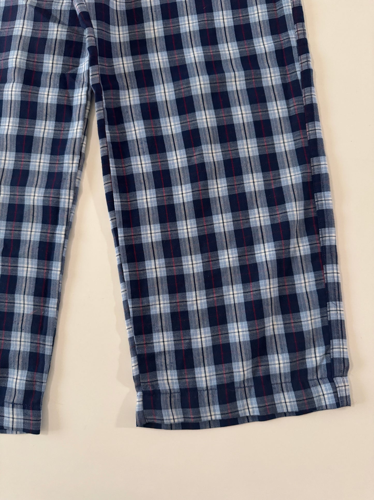 Pantalones de pijama de cuadros, Talla 6 años, Gap, Niño