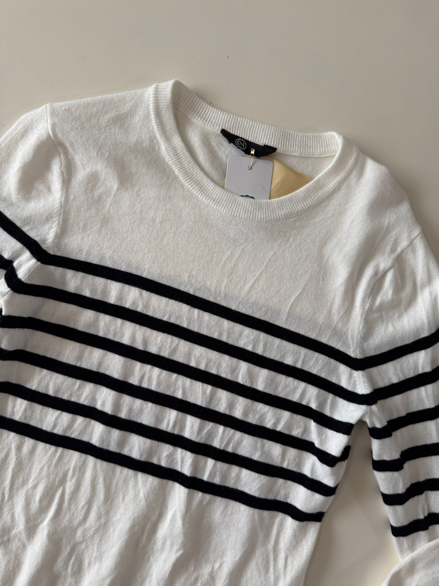 Cardigan de rayas, Talla M, Mujer, C&A