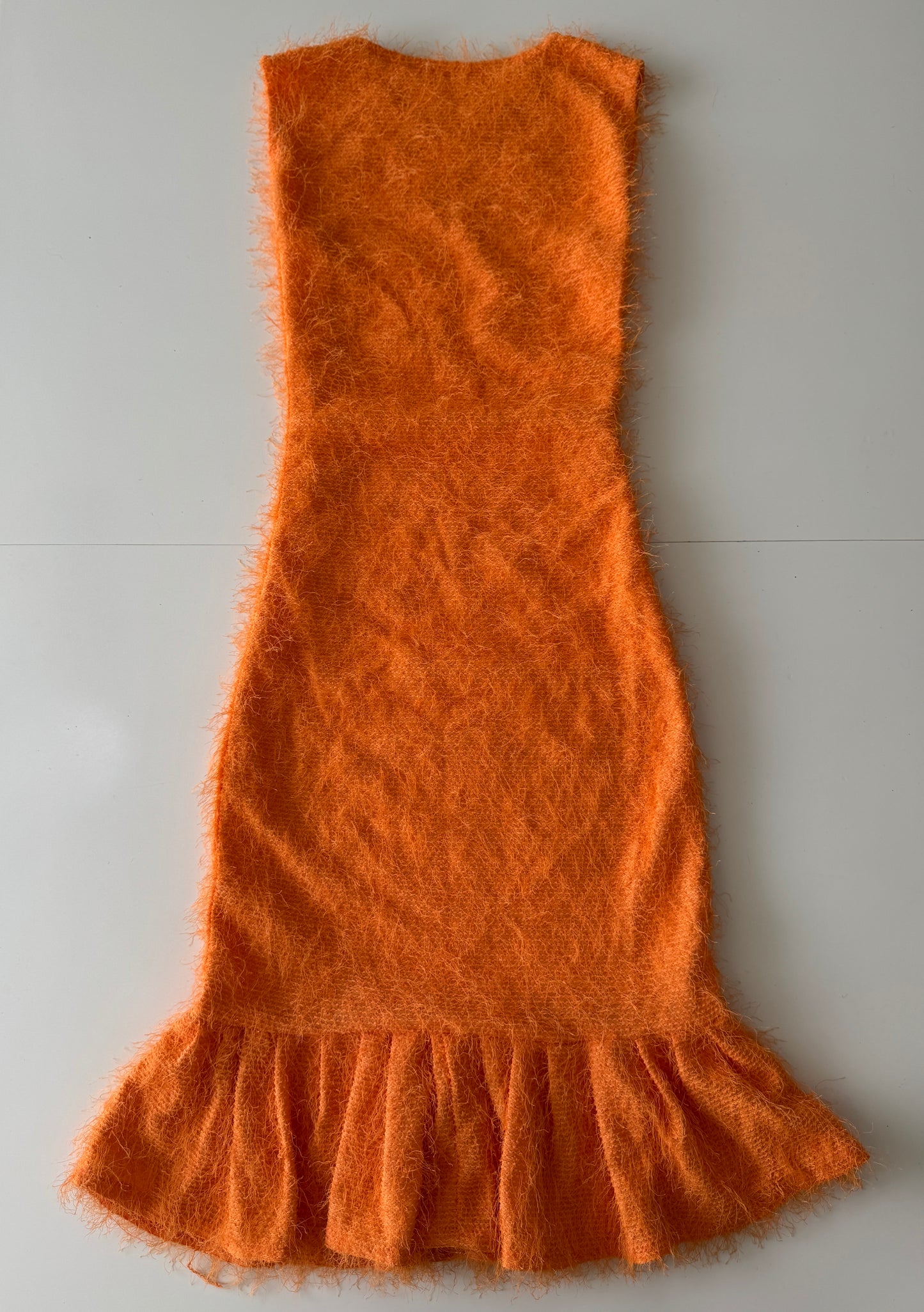 Vestido naranja, Talla S, Mujer
