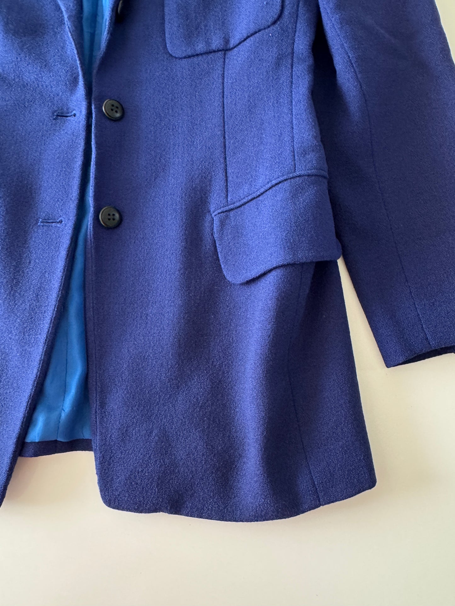 Blazer azul , Talla 4, S, Mujer, JH Collectibles
