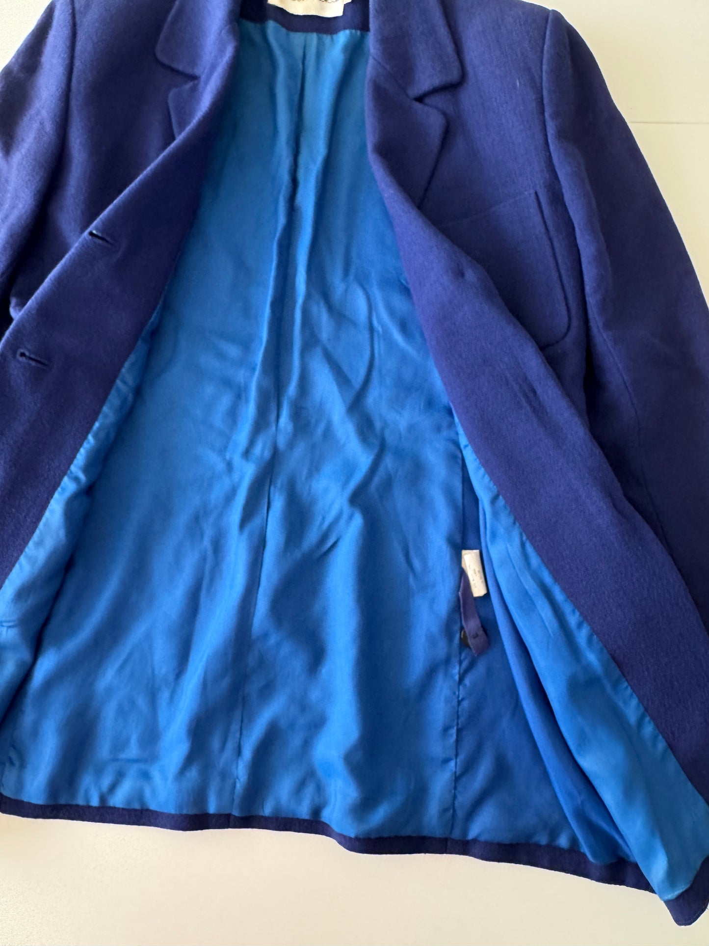 Blazer azul , Talla 4, S, Mujer, JH Collectibles