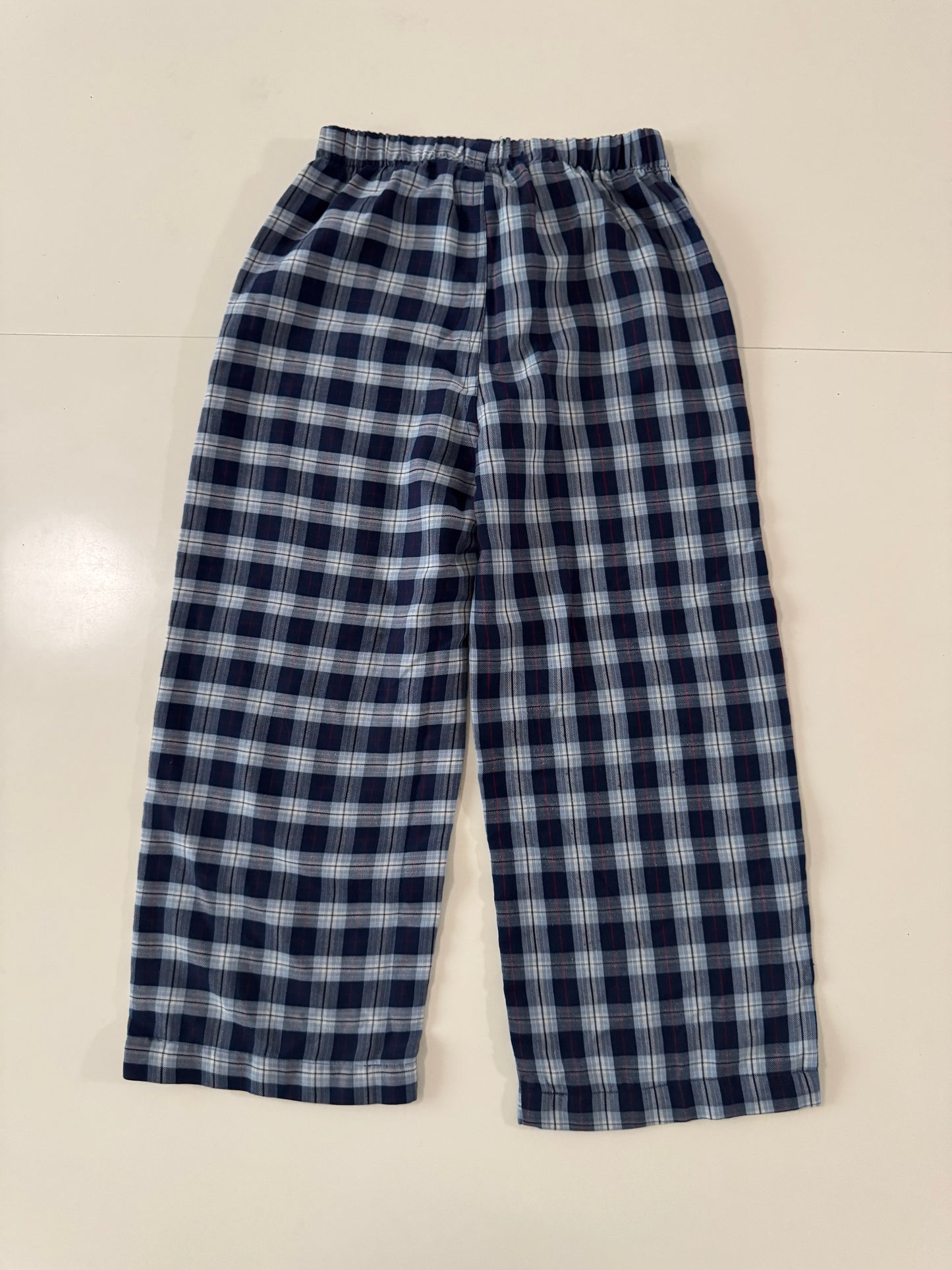 Pantalones de pijama de cuadros, Talla 6 años, Gap, Niño