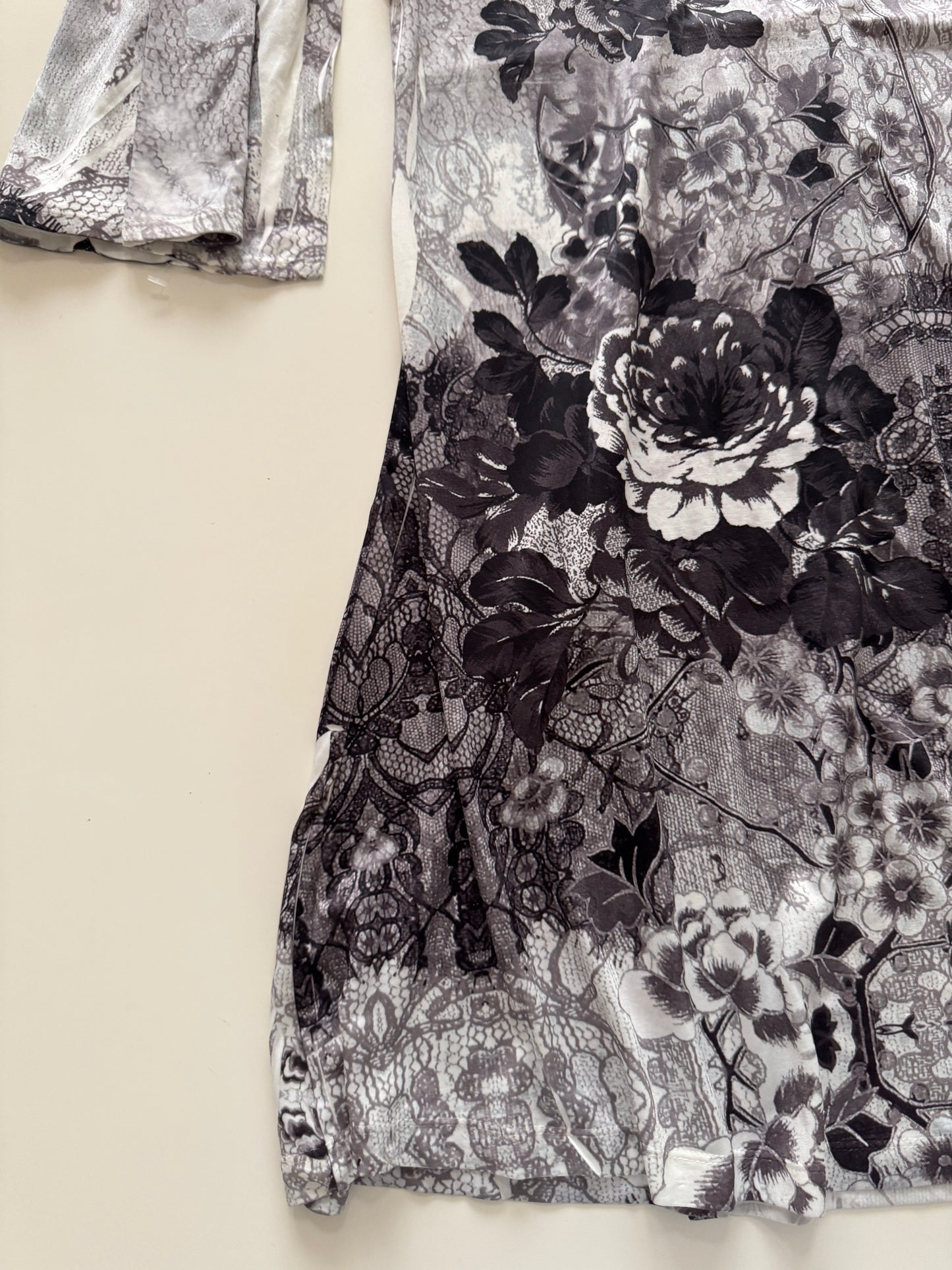 Vestido estampado, Talla L, Mujer, Cristalina Love