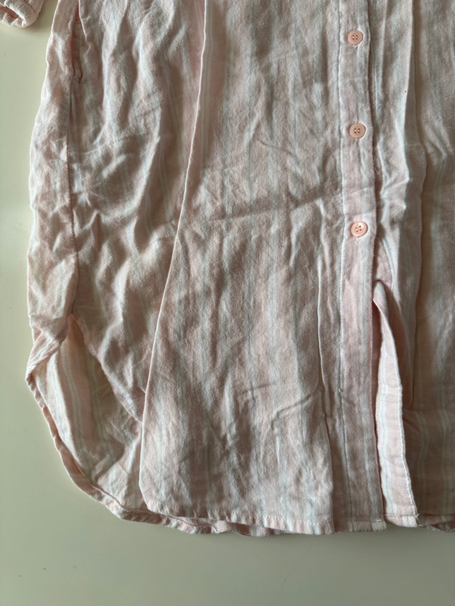 Pijama rosa de rayas, Talla S, Mujer, Oysho