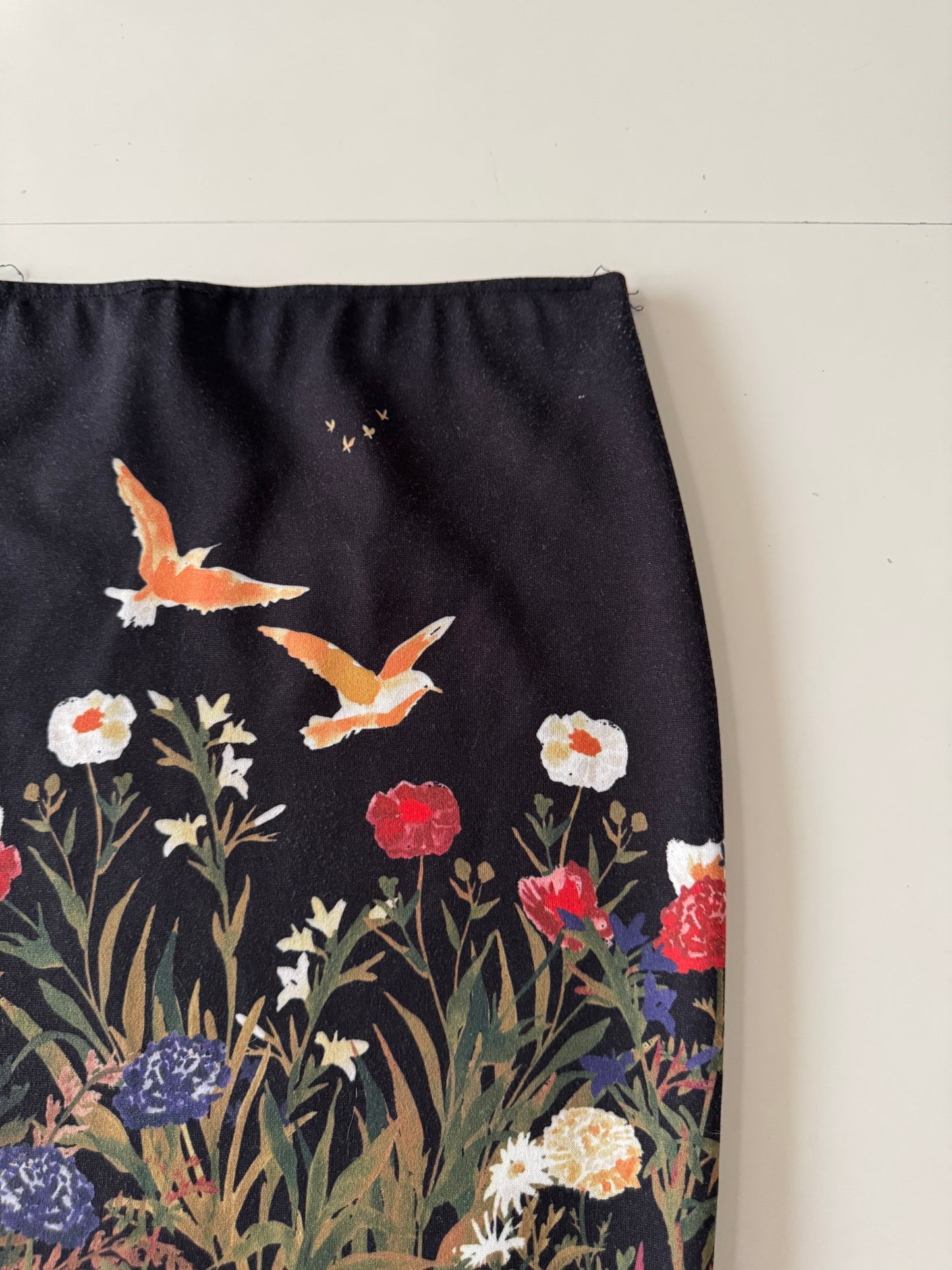 Falda de tubo estampada, Talla S, 26, Mujer, Zara Trafaluc