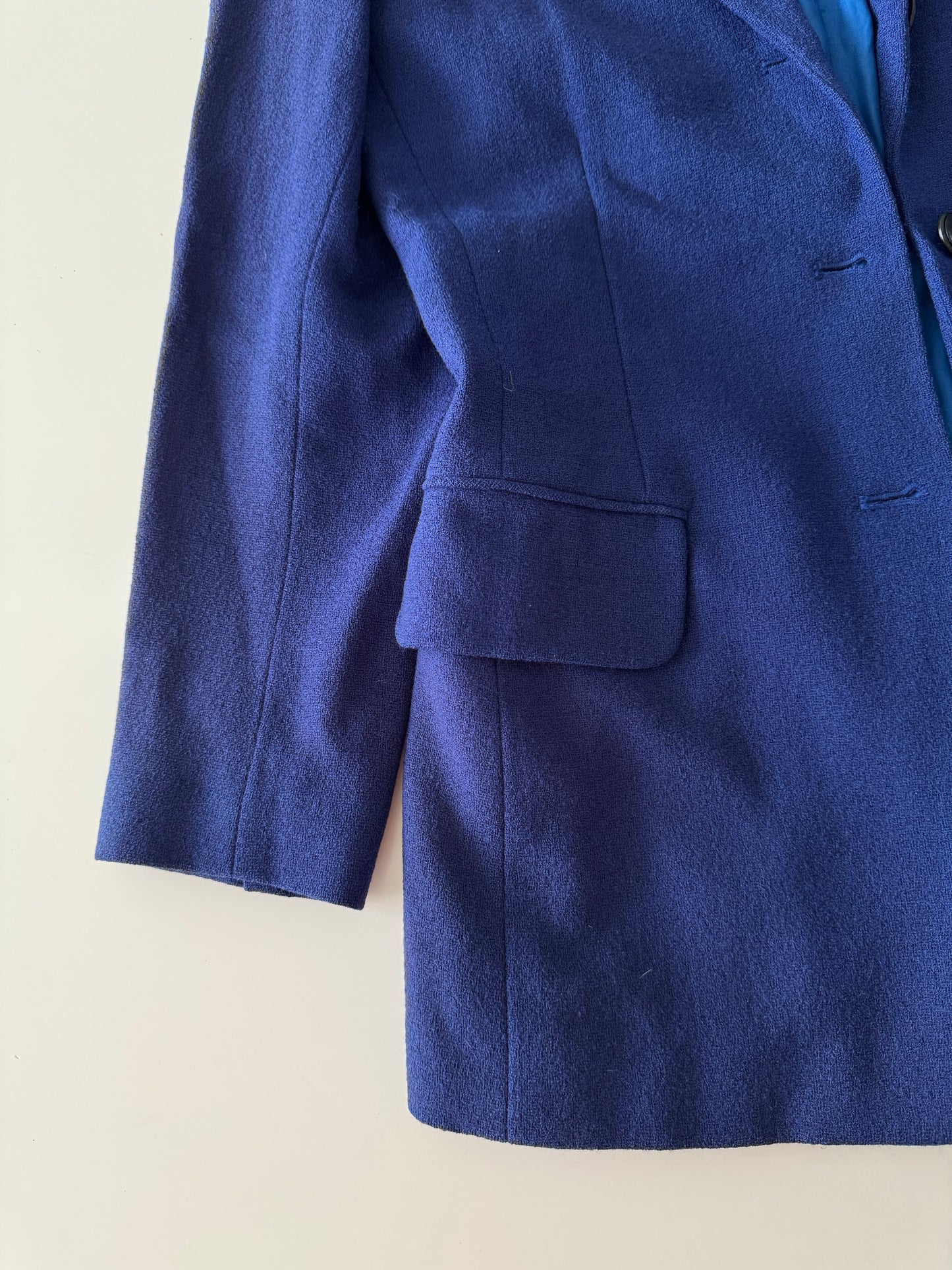 Blazer azul , Talla 4, S, Mujer, JH Collectibles