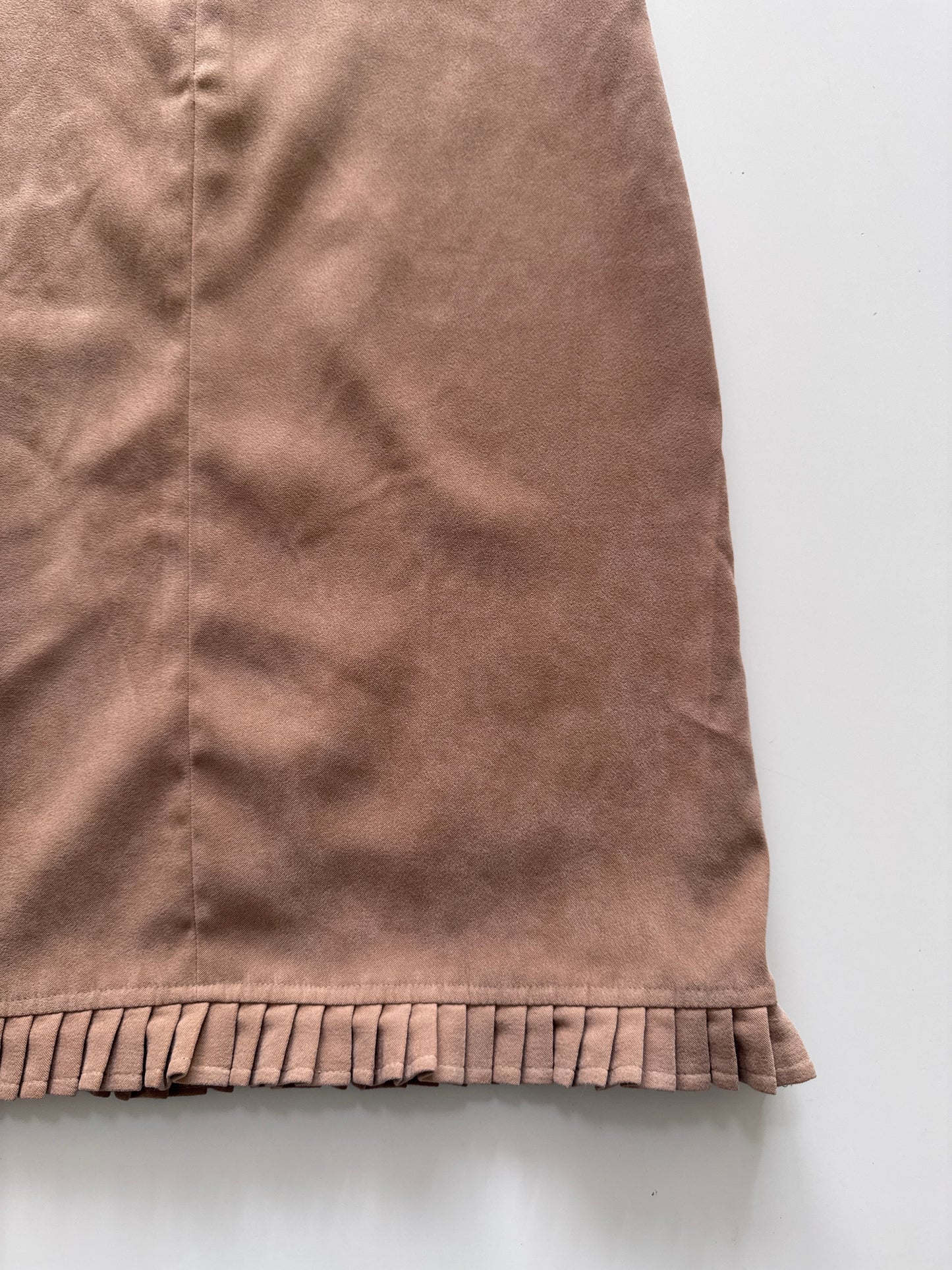 Vestido beige recto, Talla 16 años, XS Mujer, Ted Kenton