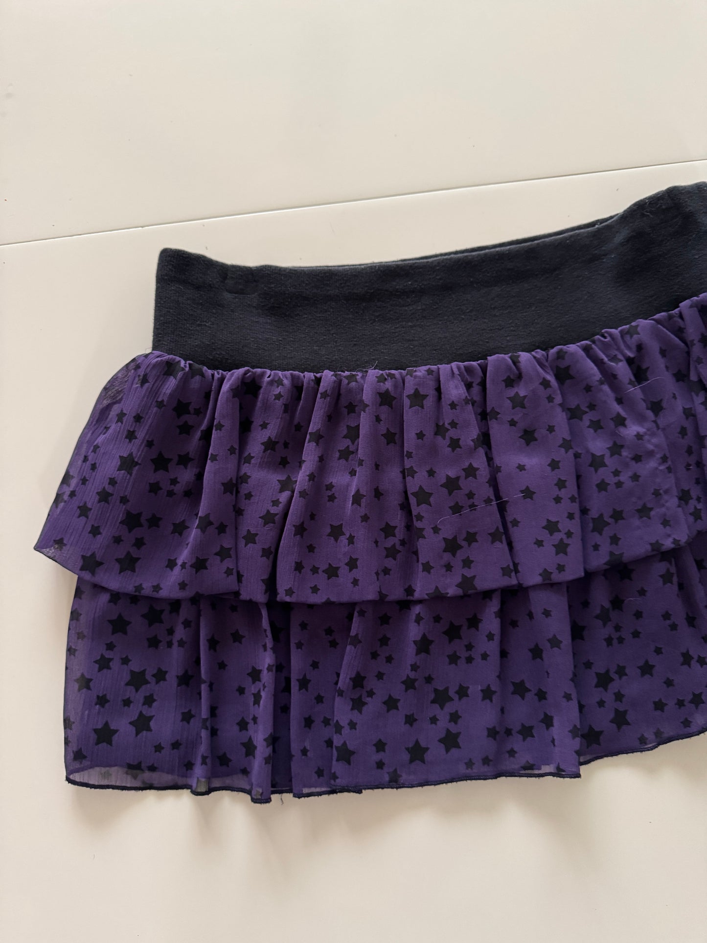 Mini falda estampada, Talla 12,L, Mujer