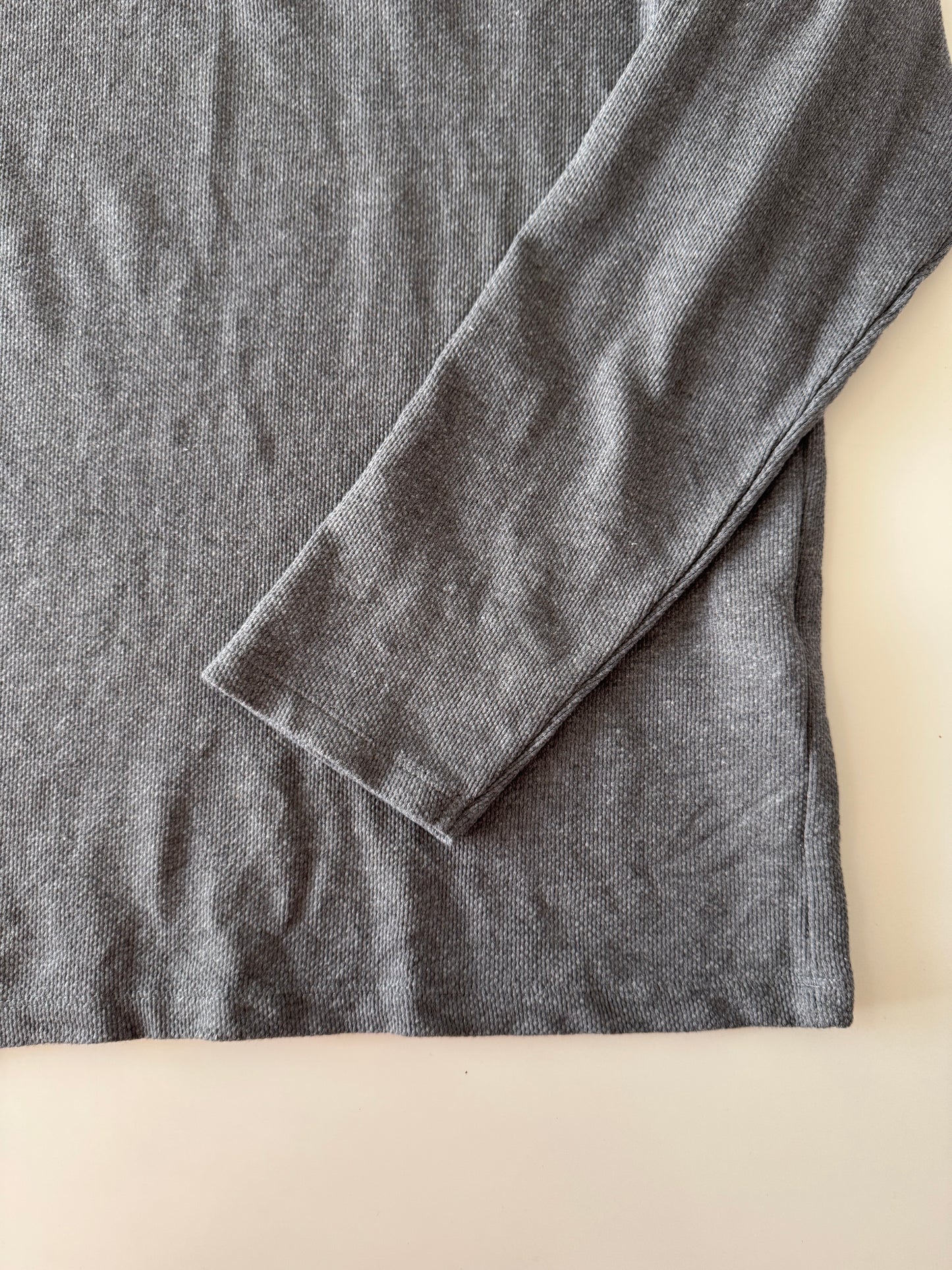 Playera de manga larga gris, Talla XL, Hombre, Sfera Men