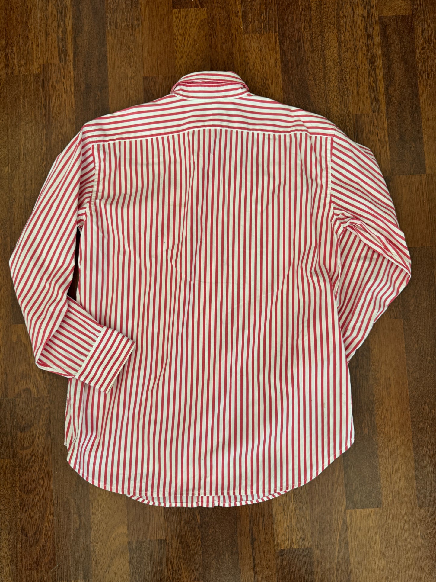 Camisa de rayas rosas, Talla M, Mujer, Lauren Ralph Lauren