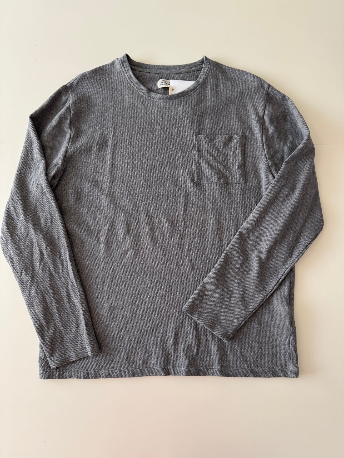 Playera de manga larga gris, Talla XL, Hombre, Sfera Men
