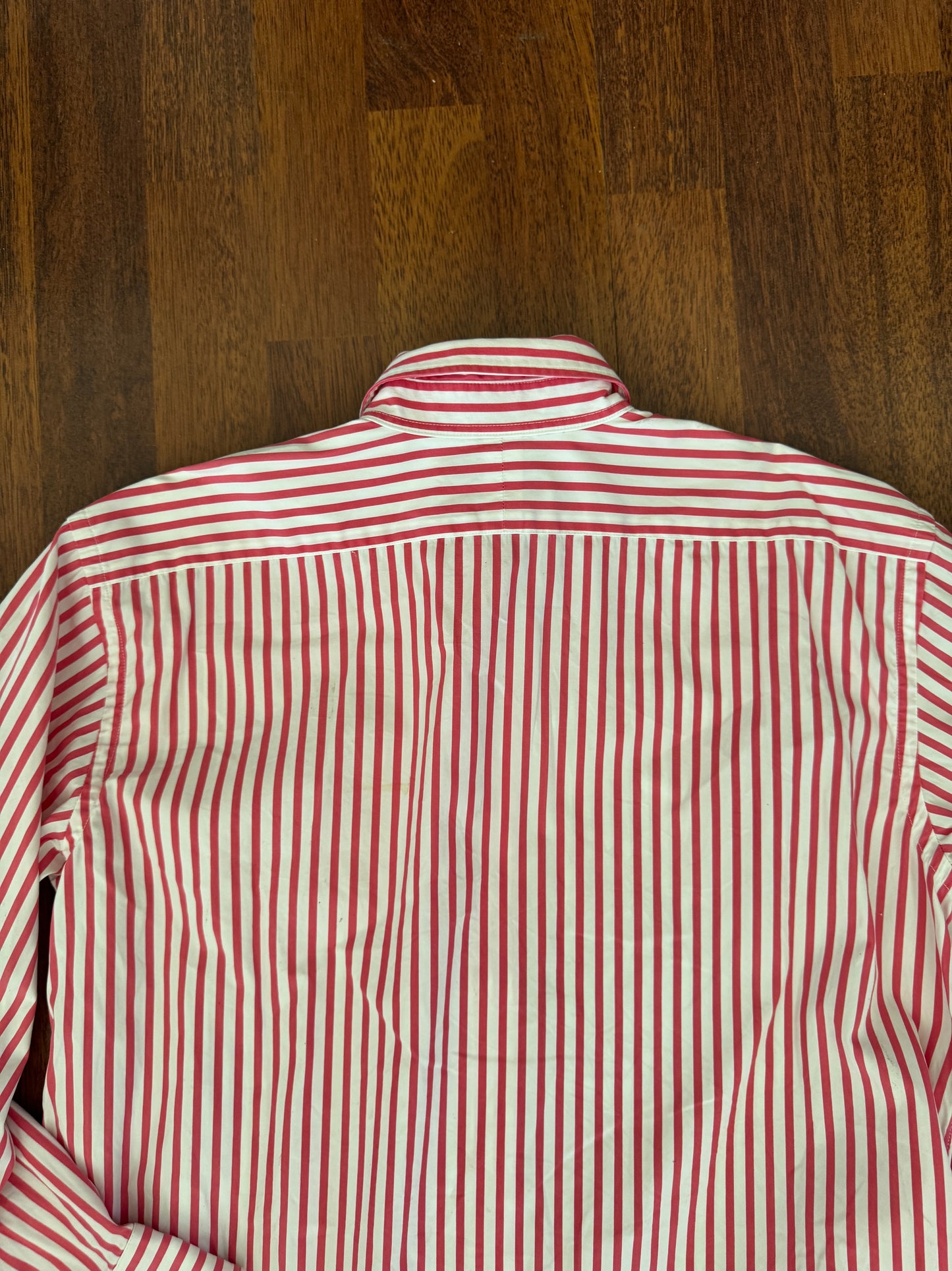 Camisa de rayas rosas, Talla M, Mujer, Lauren Ralph Lauren