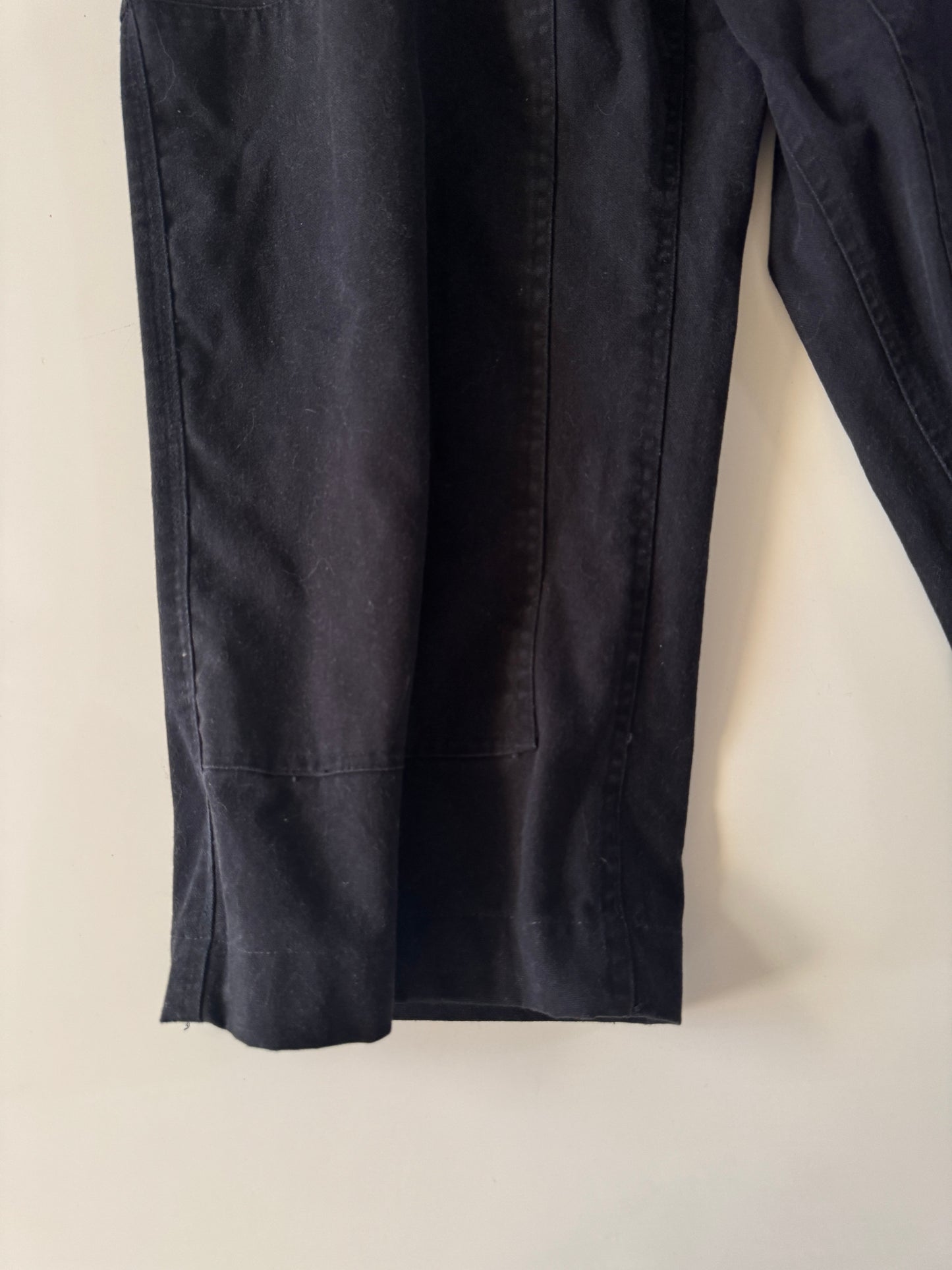Pantalones negros upcycled, Talla 28 a 32, Hombre, Adventuridge