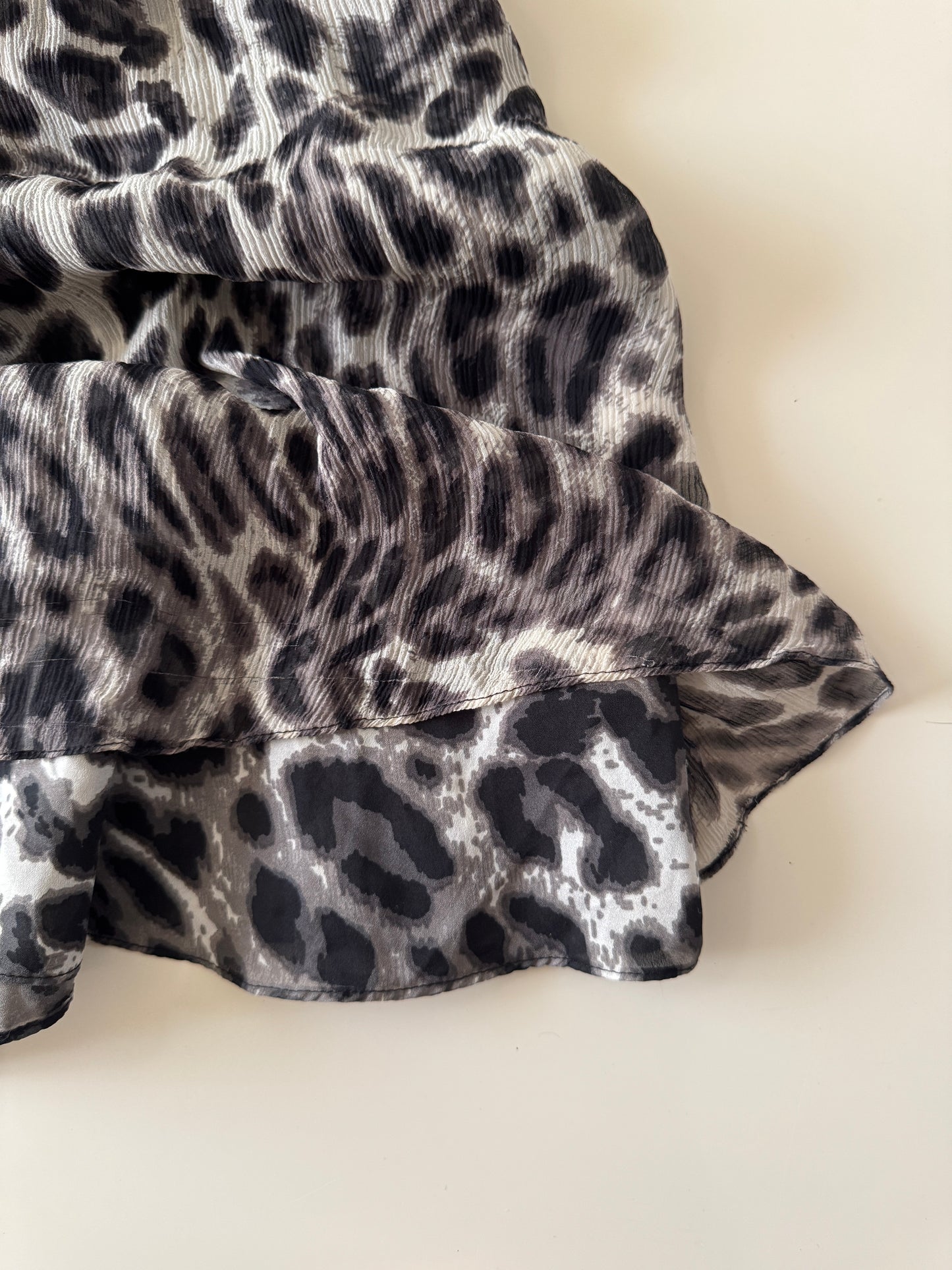 Vestido de fiesta, animal print, Talla 4, S, Mujer, BCBG Max Azria