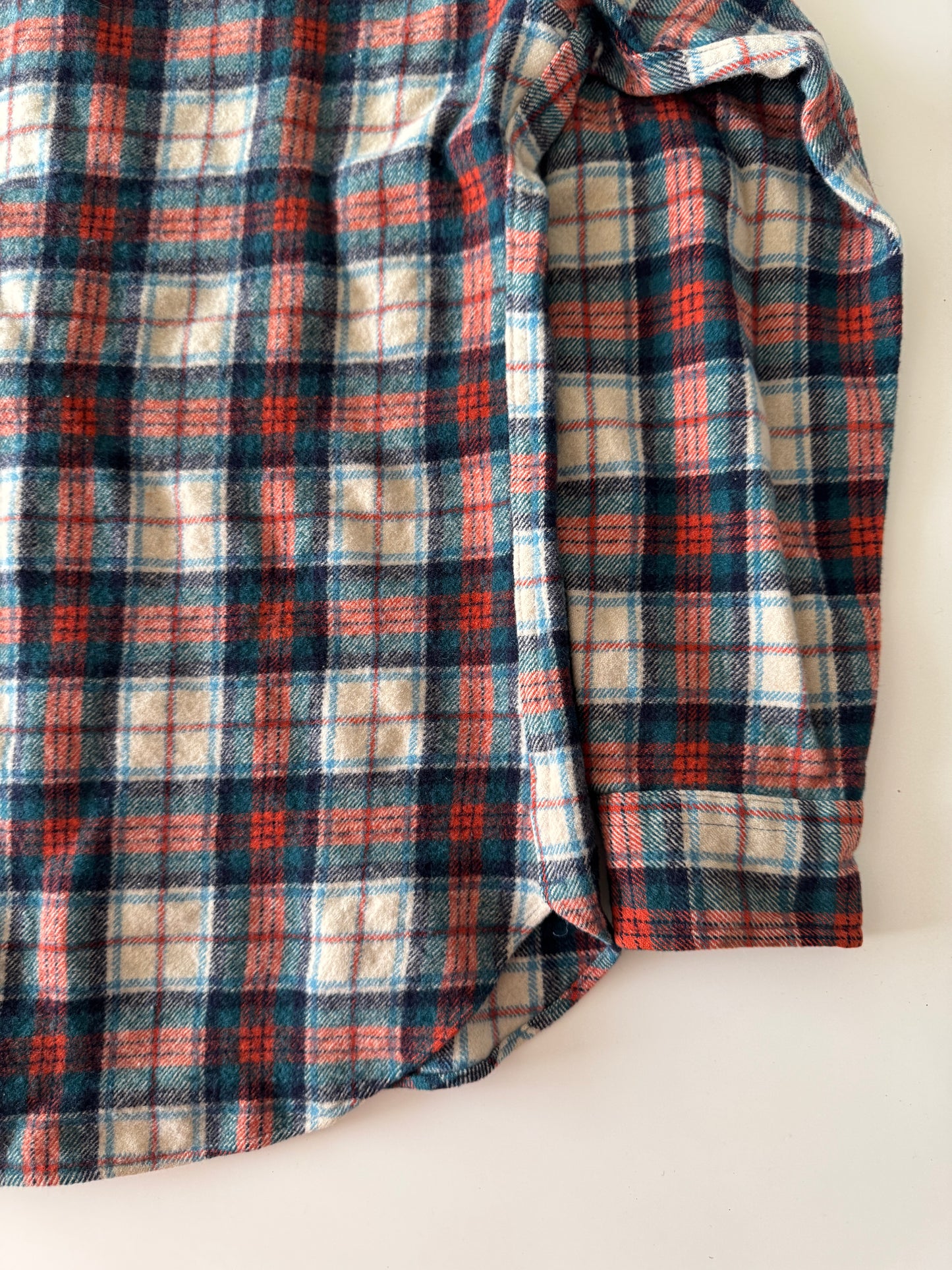 Camisa de franela de cuadros, Mujer, Talla XS, Mujer